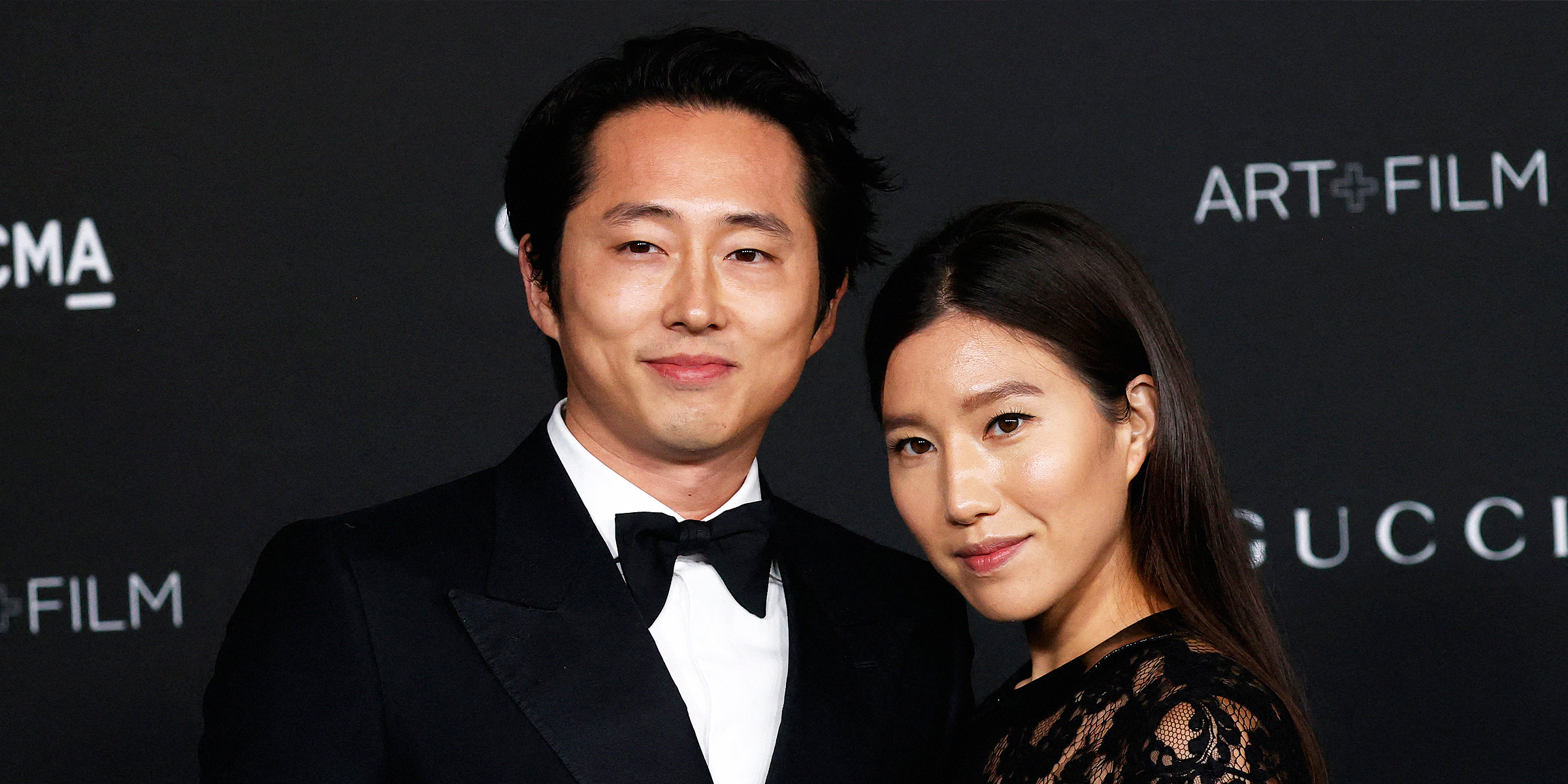 Steven Yeun and Joanna Pak | Source: Getty Images