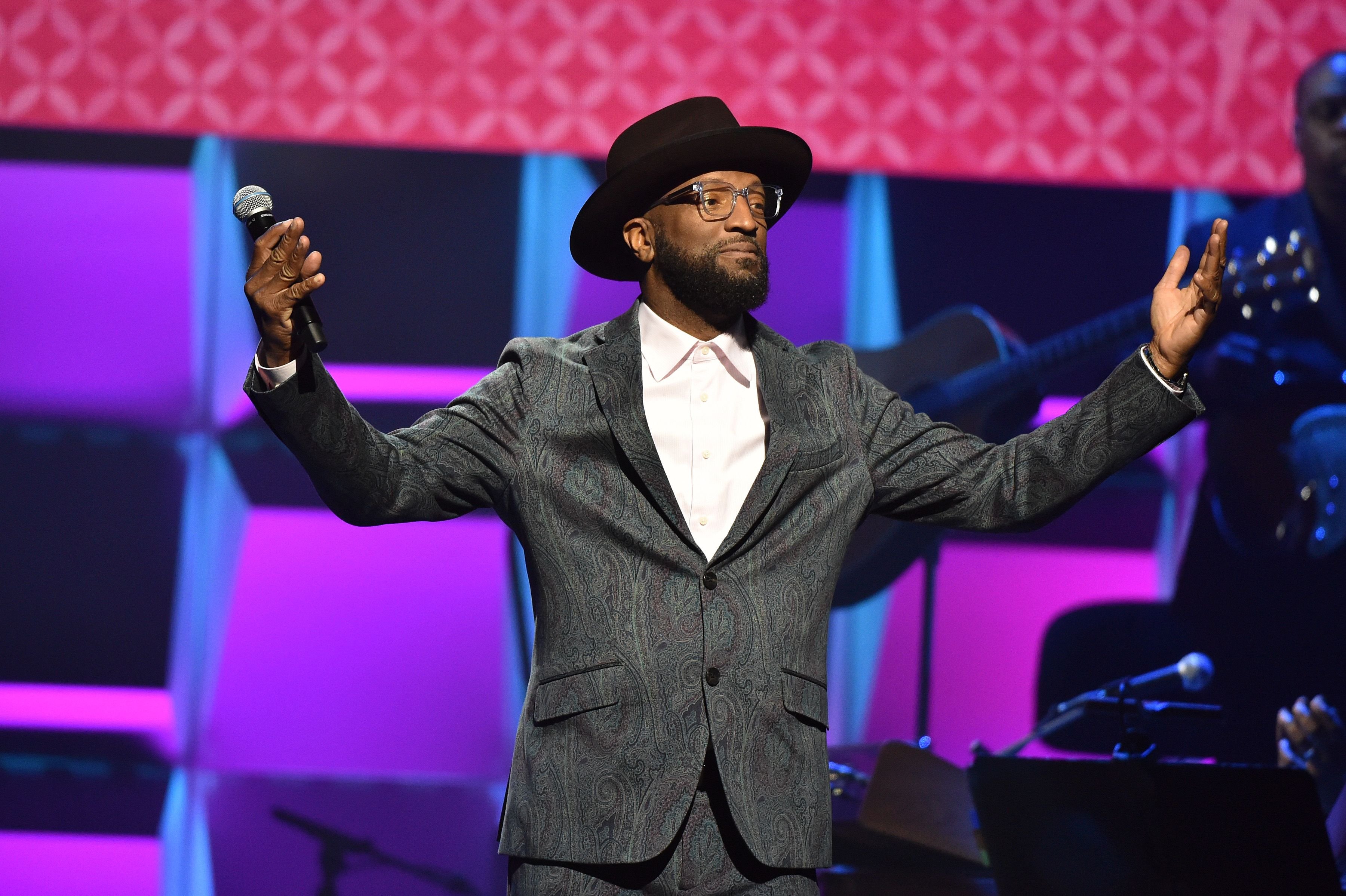 Rickey Smiley onstage hosting the BET Super Bowl Gospel Celebration at the James L. Knight Center on January 30, 2020 in Miami, Florida. | Photo: Getty Images