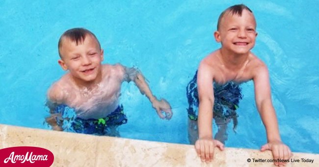 6-year-old twin brothers save drowning toddler from swimming pool