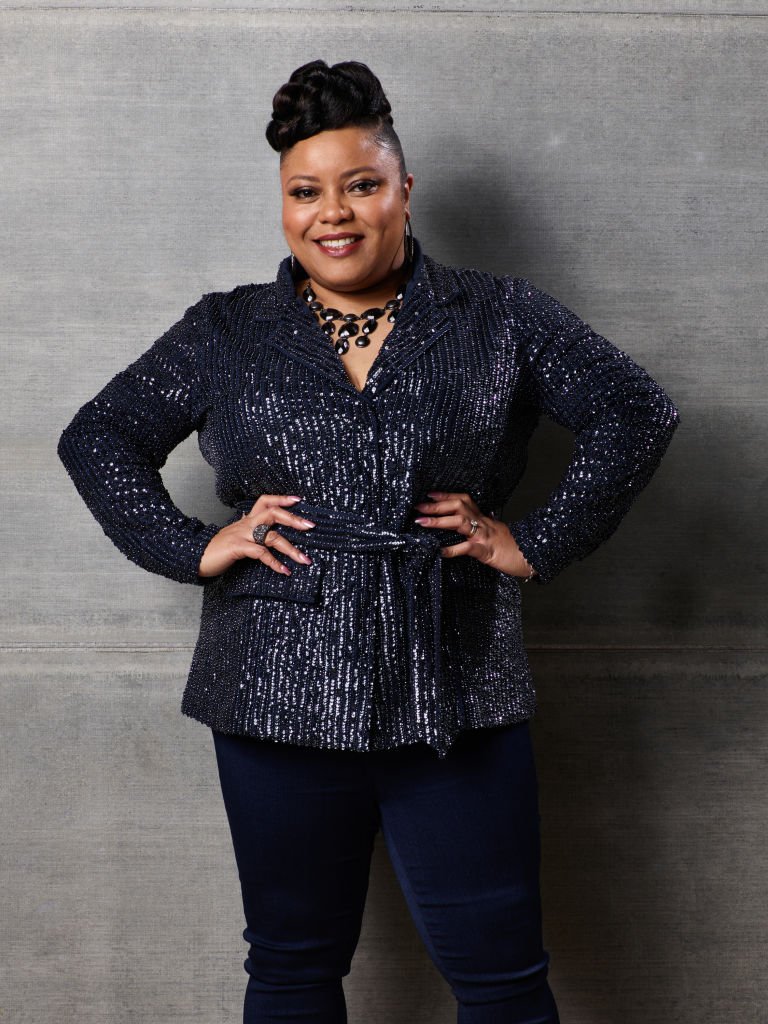 Toneisha Harris on January 28, 2020 in "The Voice" studios | Photo: Getty Images