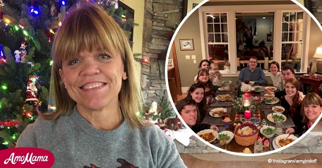 Amy Roloff shares a sweet photo of her whole family celebrating Christmas together