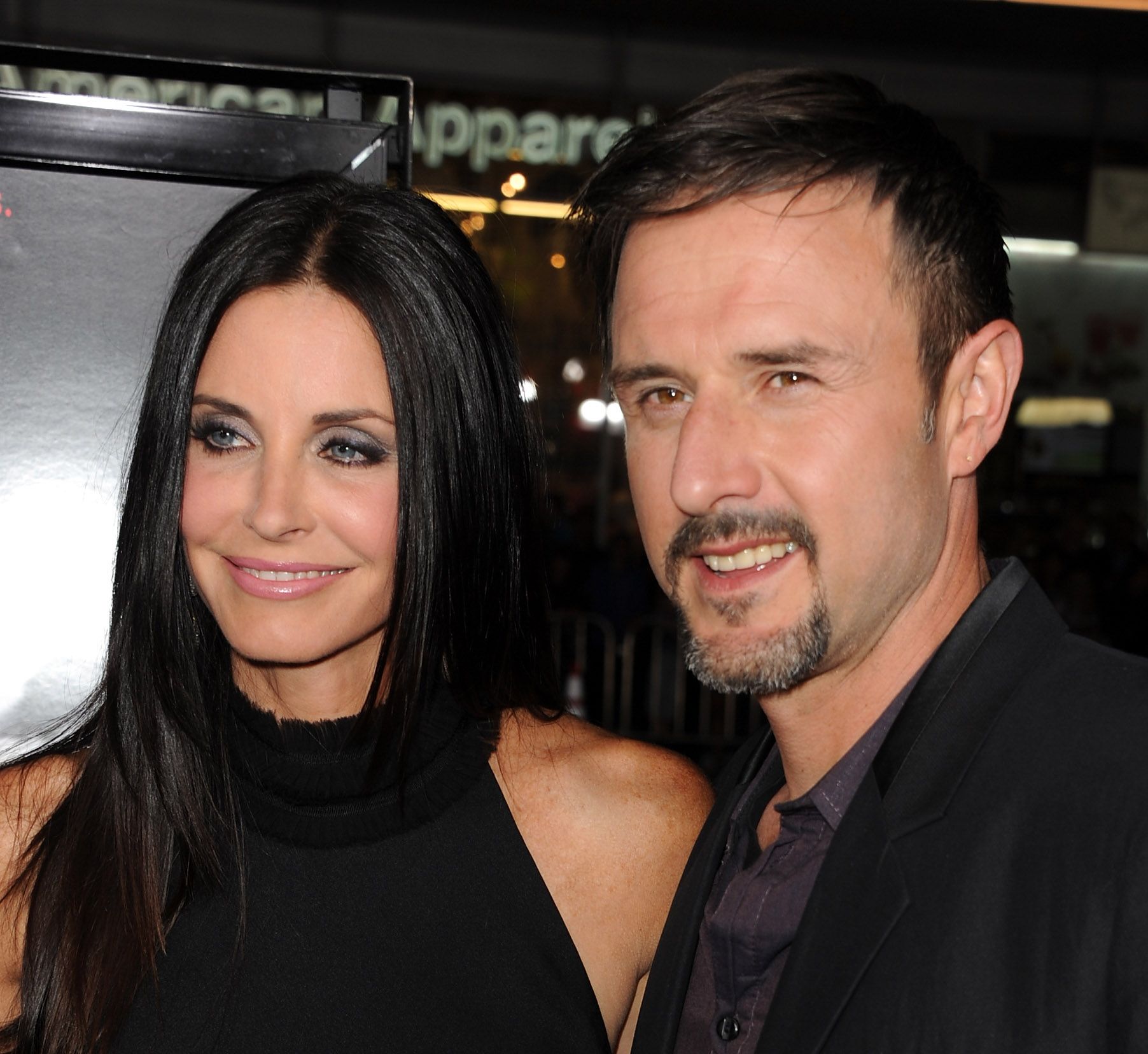 Courteney Cox and David Arquette at the premiere of "Scream 4" at Grauman's Chinese Theatre in Hollywood, California in 2011 | Source: Getty Images