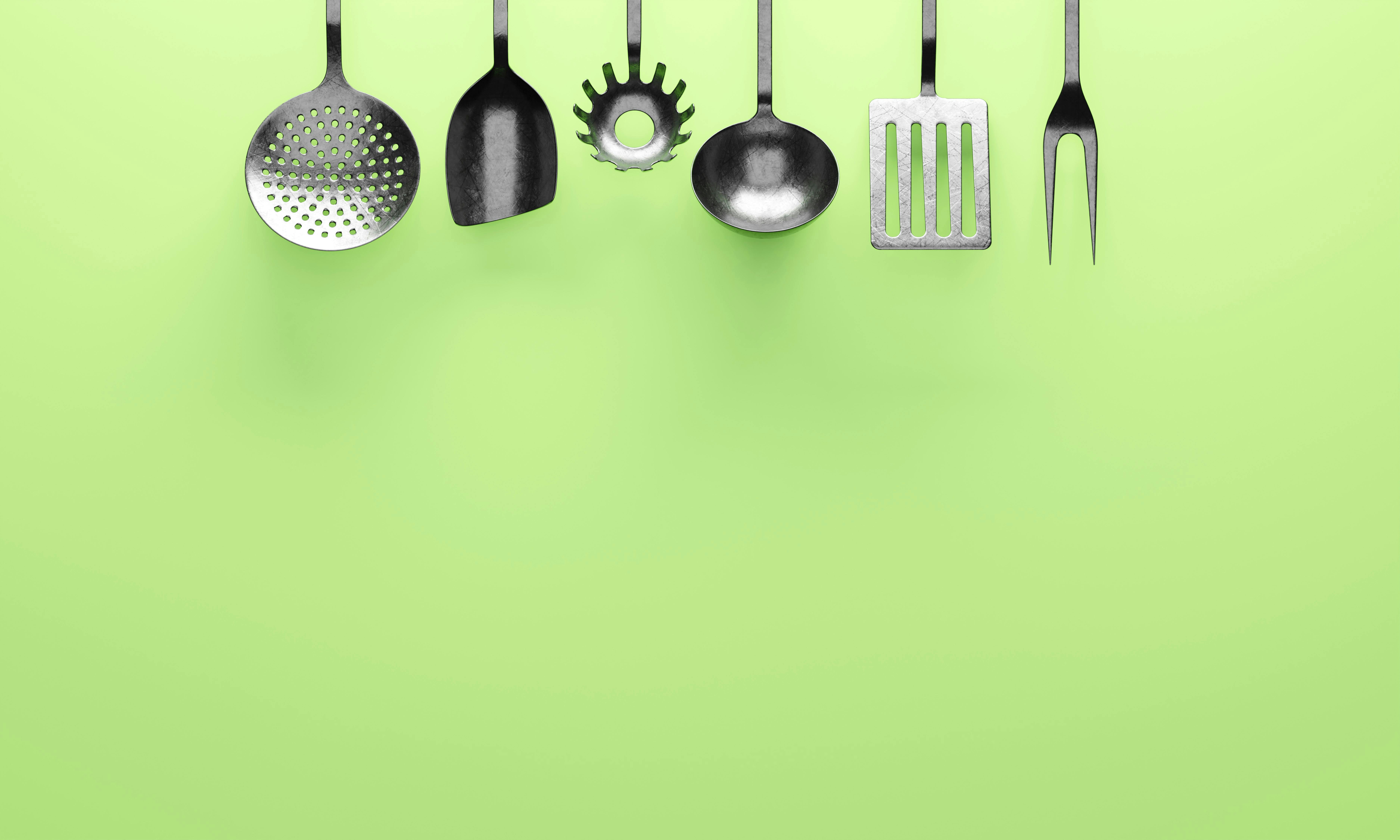Steel cooking utensils | Source: Pexels