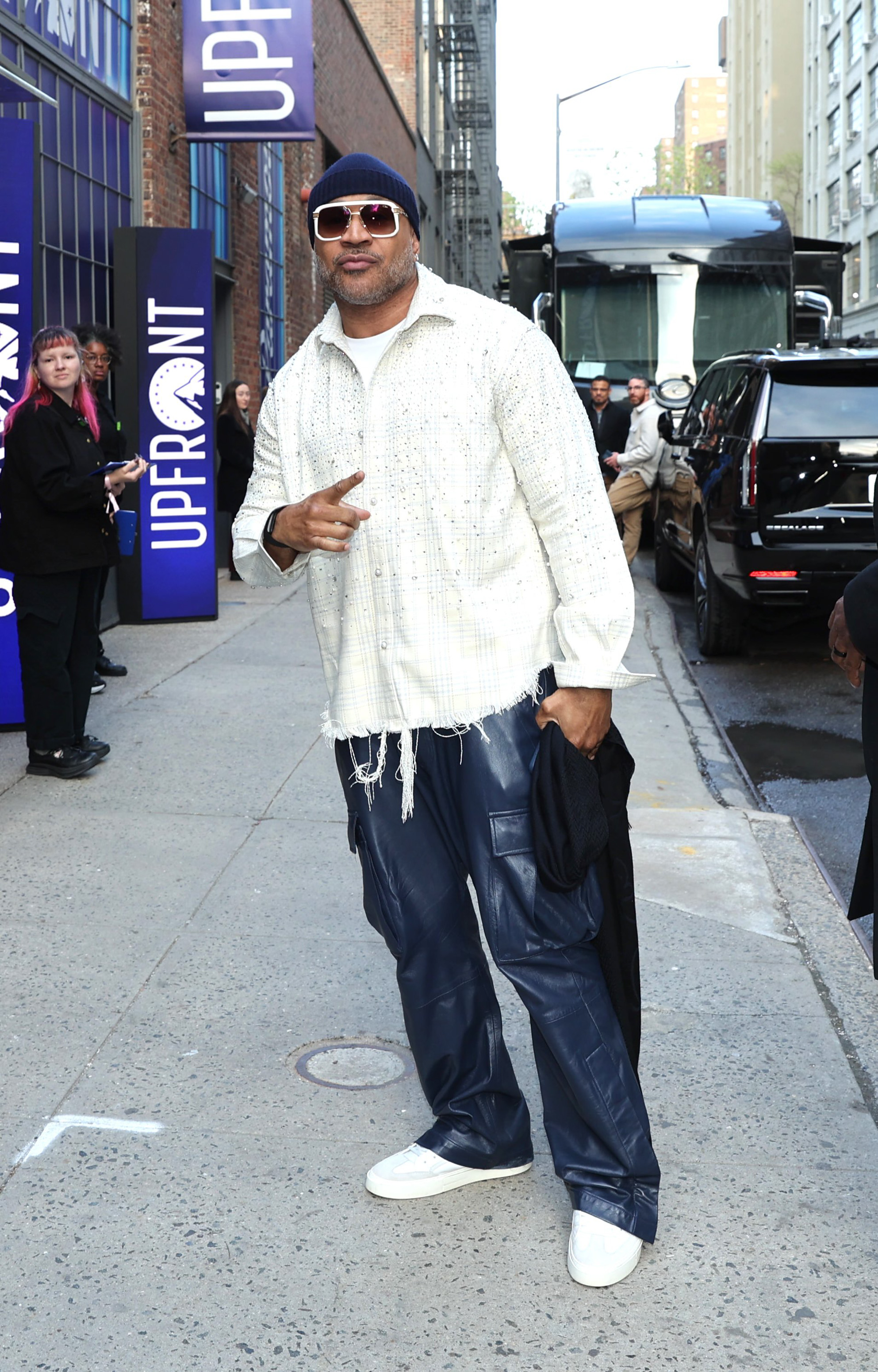 LL Cool J is seen in Downtown, Manhattan in New York City  on April 22, 2026. | Source: Getty Images