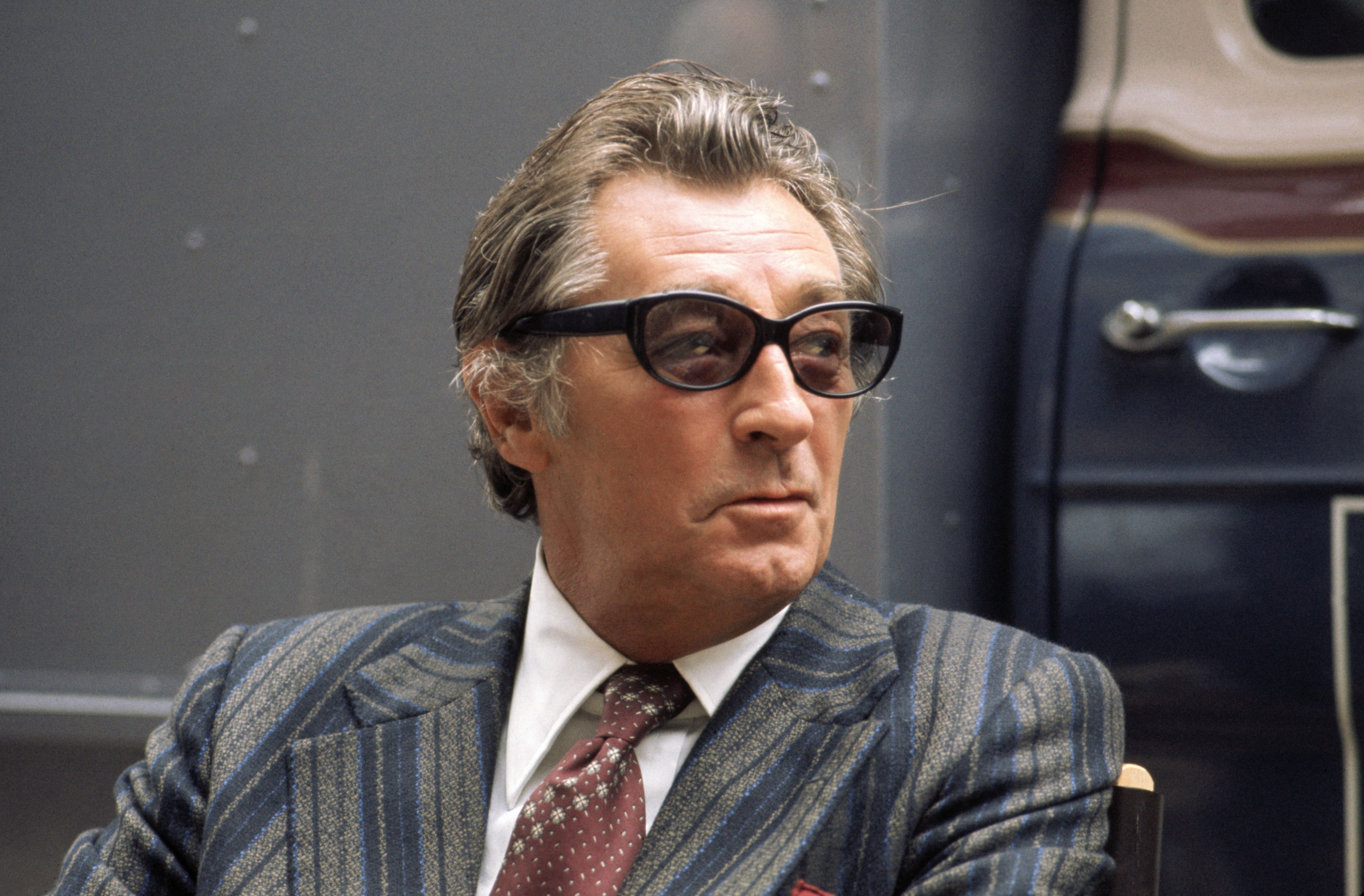 Robert Mitchum in London, England. Image uploaded on August 07, 1977 | Photo: Getty Images