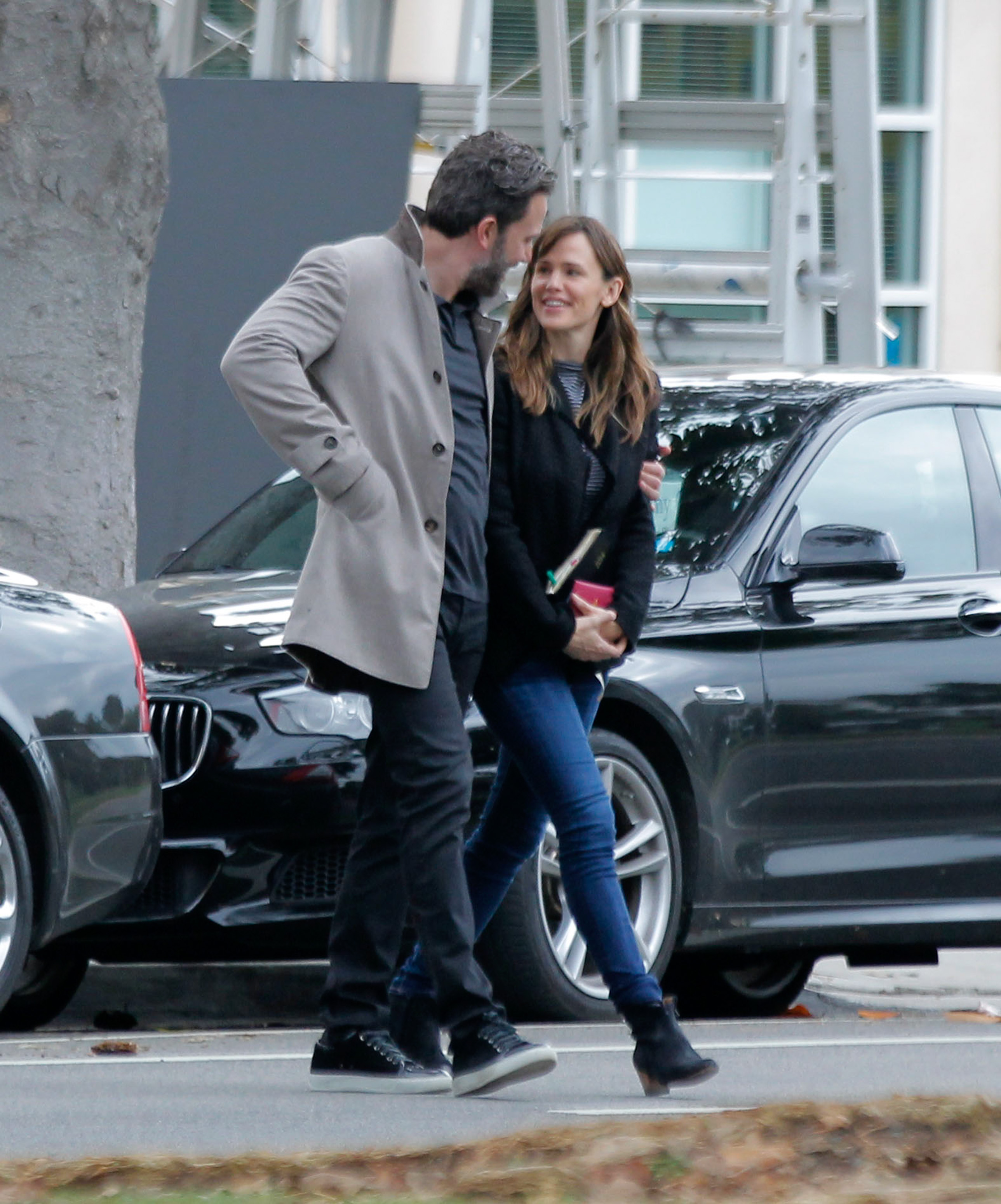 Ben Affleck and Jennifer Garner are seen in Los Angeles, California, on December 11, 2014 | Source: Getty Images