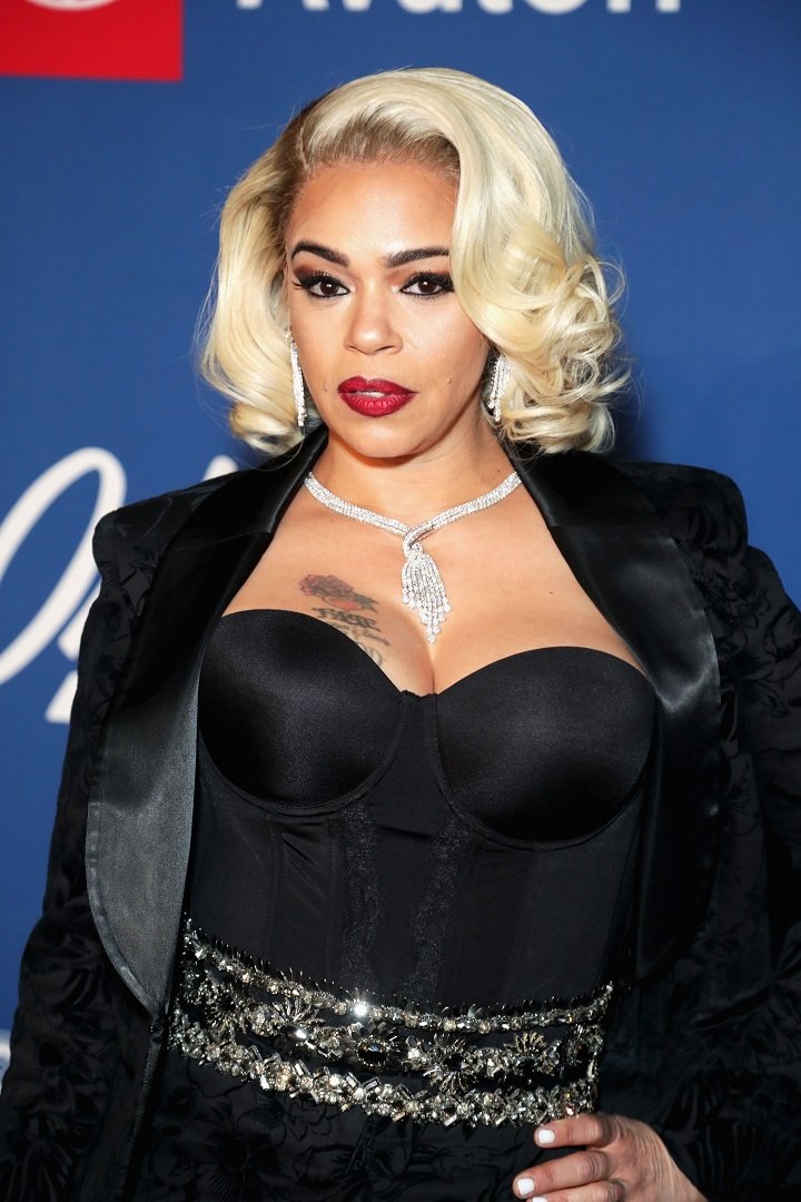 Faith Evans attending the 2018 Soul Train Awards at the Orleans Arena in Las Vegas, Nevada, in November 2018. I Iimage: Getty Images.