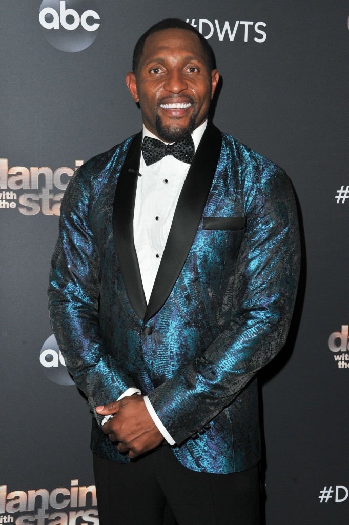 Ray Lewis at the "Dancing With The Stars" Season 28 show red carpet. | Source: Getty Images