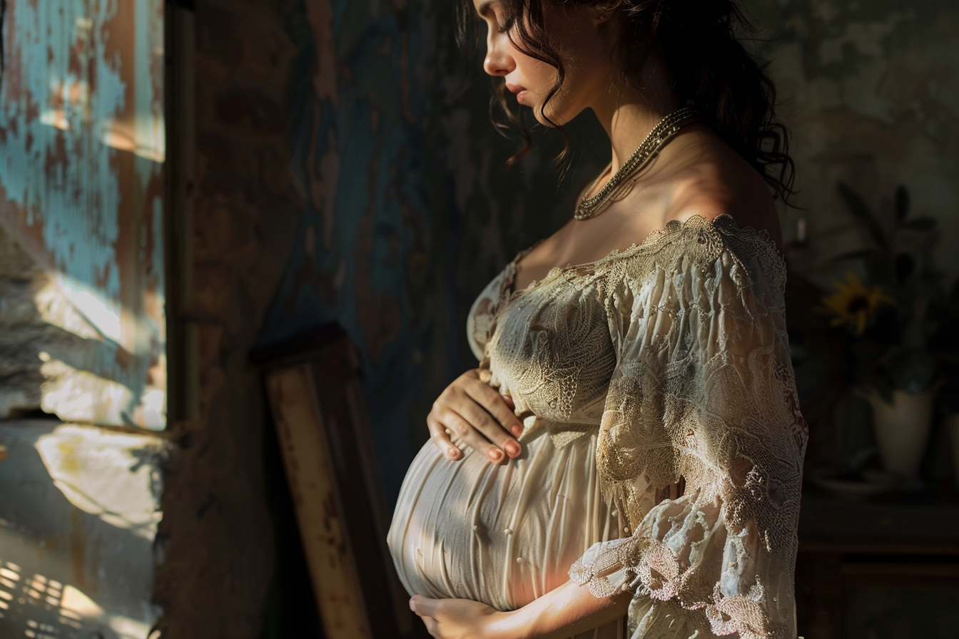 A pregnant woman | Source: Midjourney