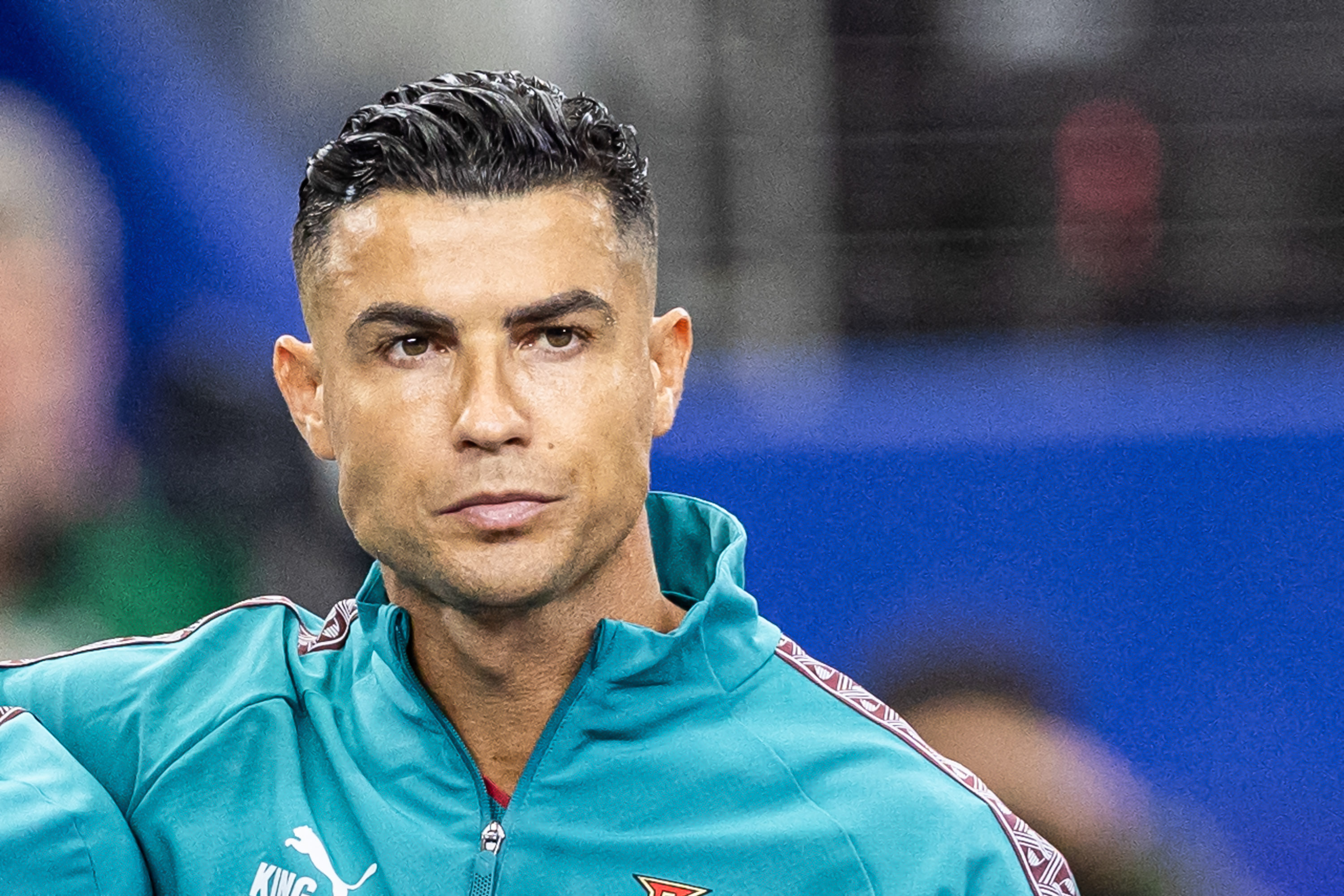 Cristiano Ronaldo was pictured before Portugal's 2026 FIFA World Cup Round of 16 showdown against Spain at Dallas Stadium on July 6 in Arlington, Texas. The close-up highlighted the veteran captain's sharp facial definition, groomed appearance, and smooth complexion, features that have frequently prompted online speculation about whether cosmetic enhancements have played a role in his evolving look.