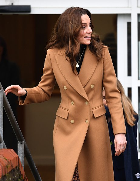 Kate Middleton at the Ely and Caerau Children's Center on January 22, 2020 in Cardiff, Wales.  |  Photo: Getty Images