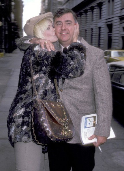 Ann Jillian and Andy Murcia on October 3, 1981 leaving Joanna's Restaurant in New York City, New York. | Photo: Getty Images
