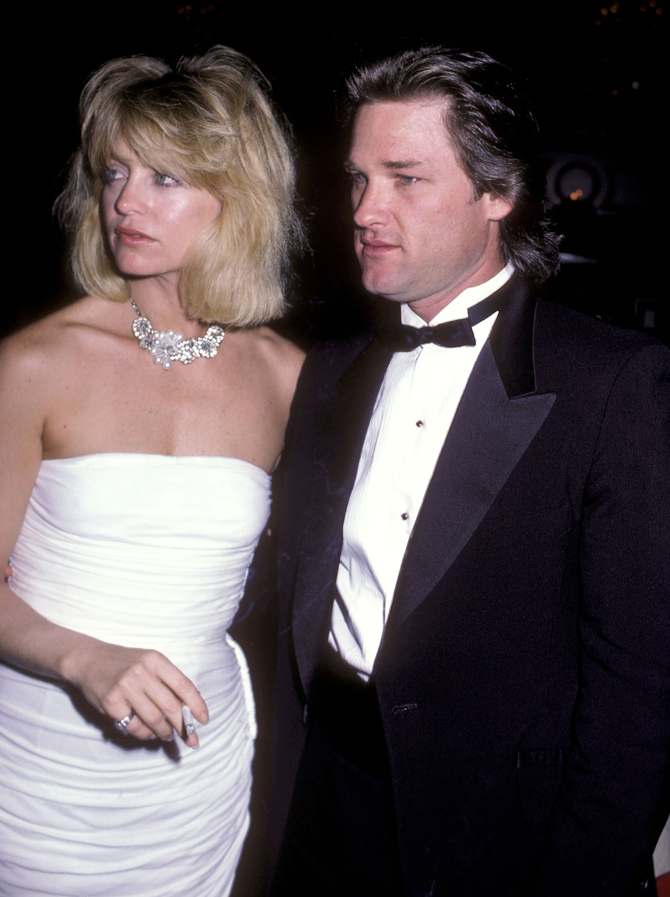 Goldie Hawn and Kurt Russell attend the Los Angeles American Ballet Theatre Opening Night Gala on March 5, 1984 | Source: Getty Images