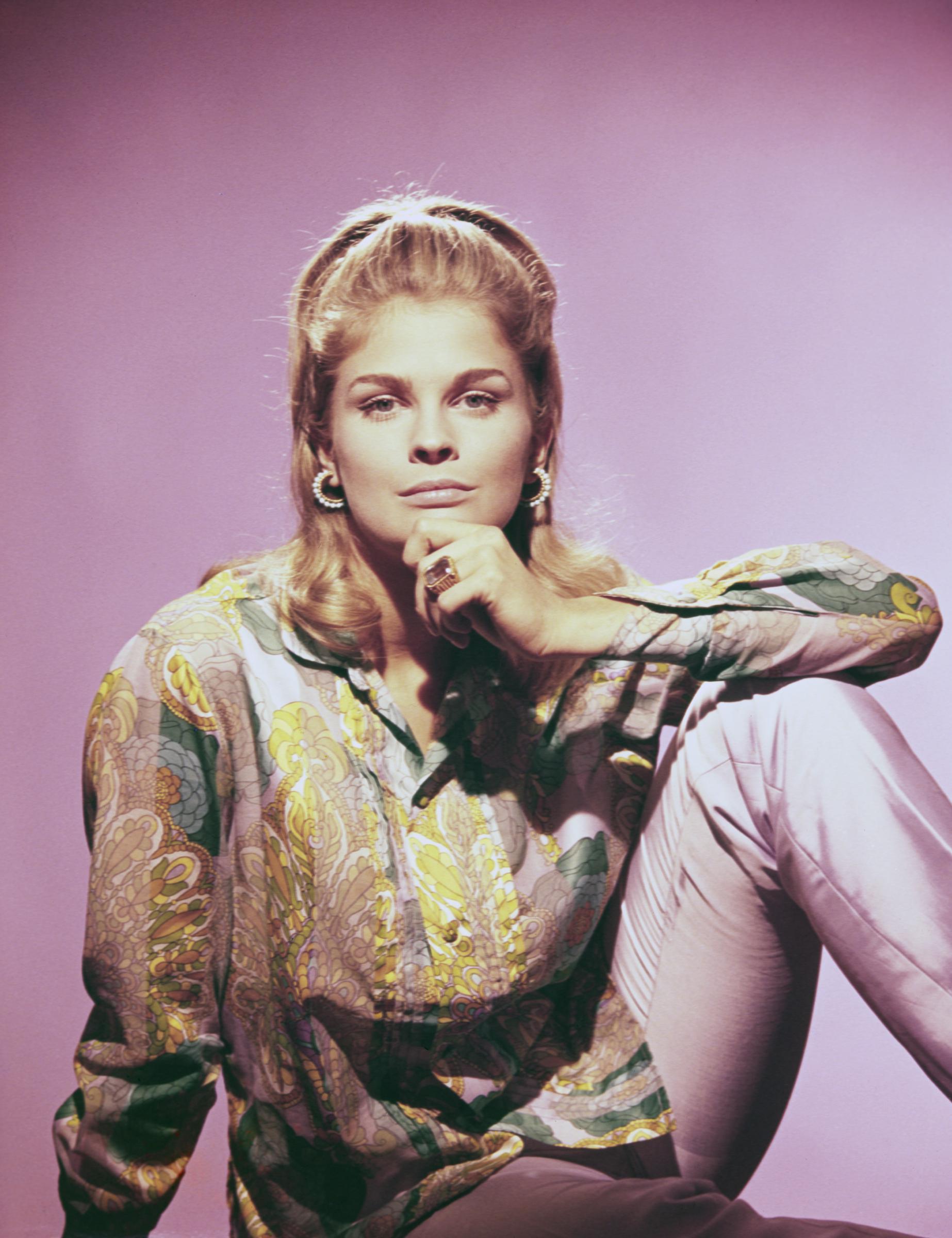 American actress and model Candice Bergen poses with her hand on her chin, circa 1967 | Source: Getty Images