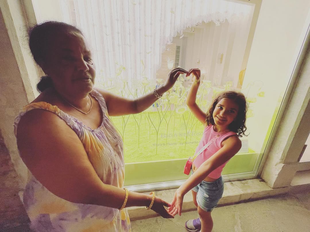 Melina Frattolin from a post dated October 8, 2023. | Source: Instagram/lucianofrattolin