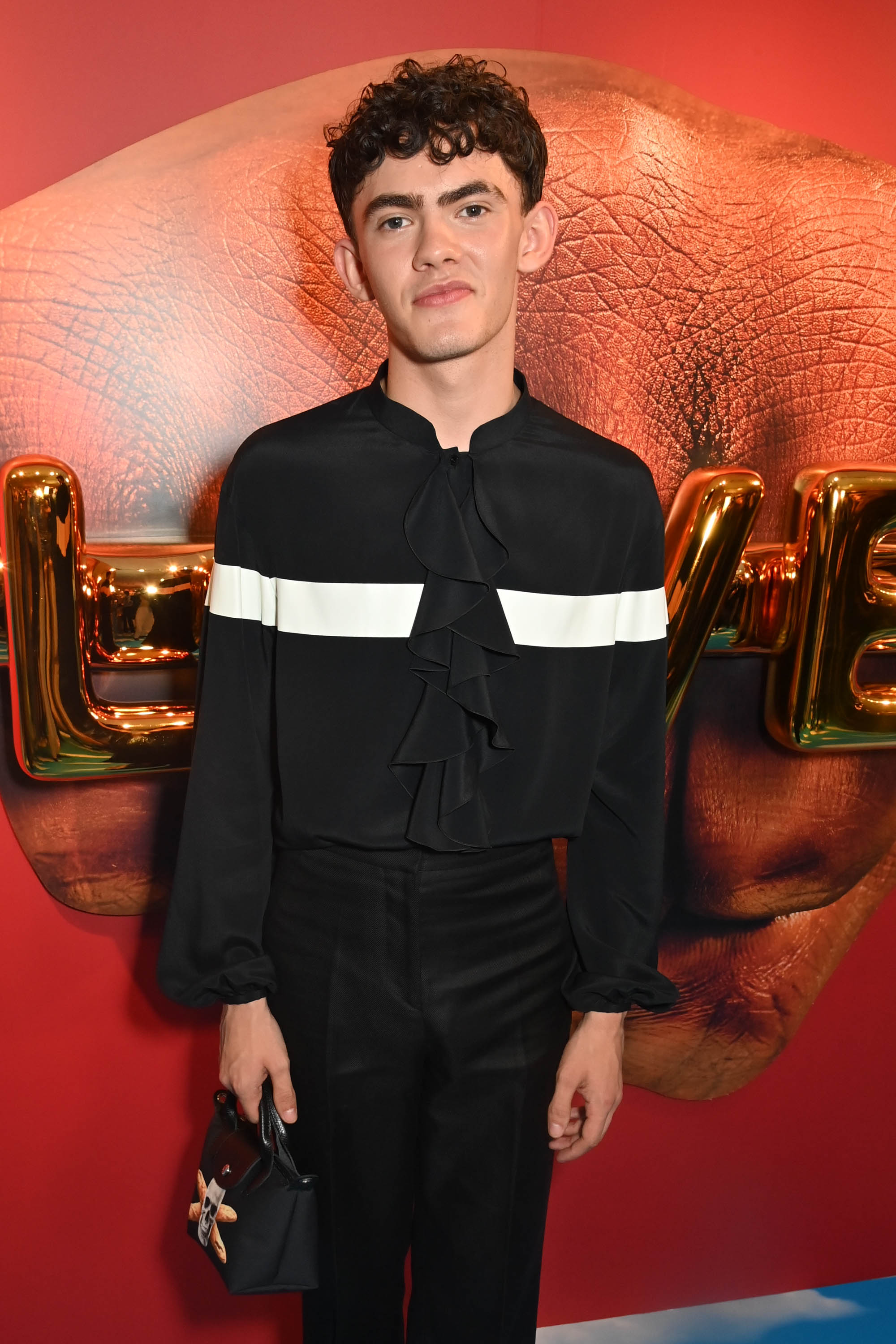 Joe Locke at the Longchamp x Toiletpaper Pop Revolution launch party on July 12, 2023, in London, England. | Source: Getty Images