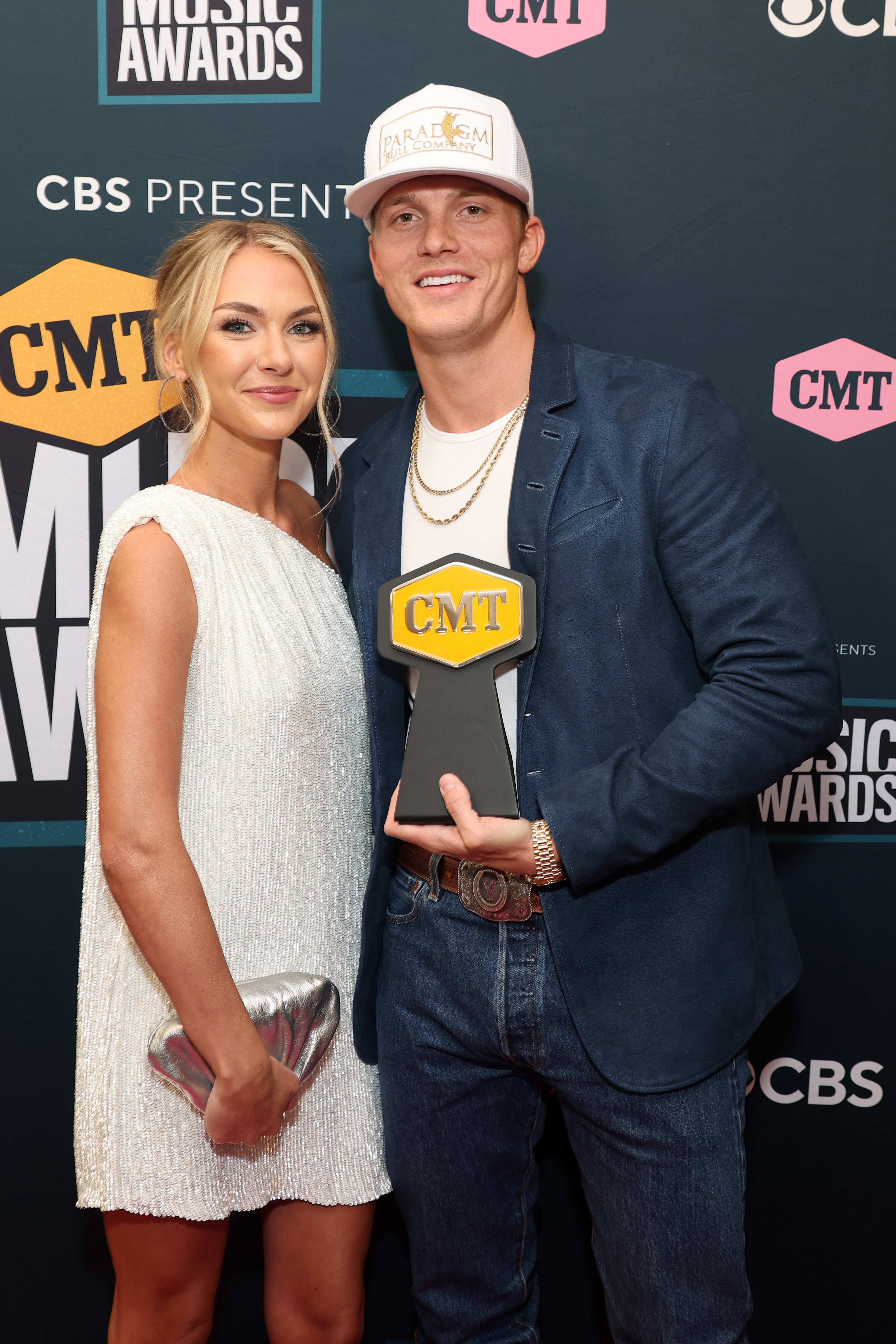 Hallie Ray Light and Parker McCollum at the 2022 CMT Music Awards on April 11, 2022, in Nashville | Source: Getty Images