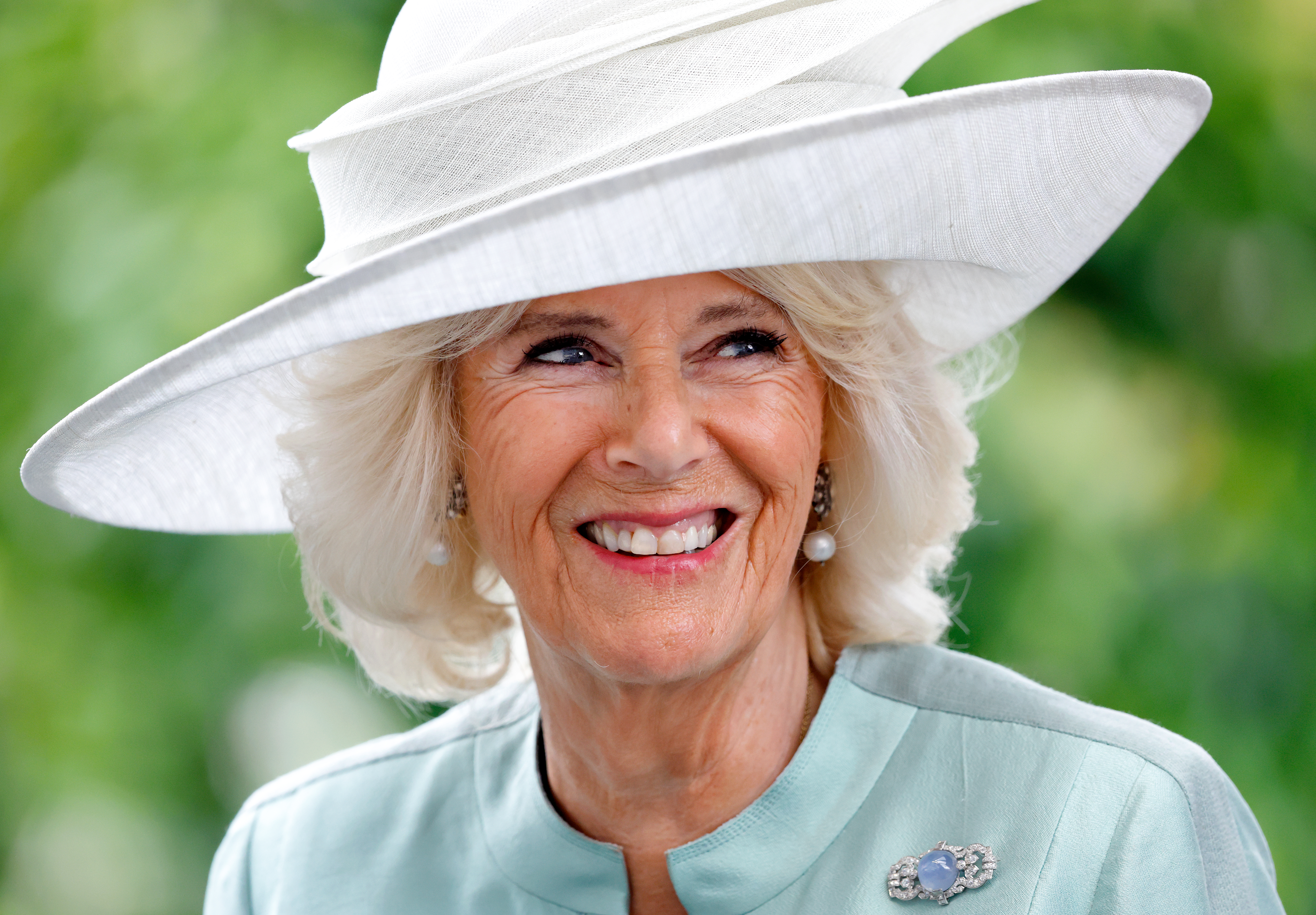 Queen Camilla at the QIPCO King George Diamond Day in Ascot, England on July 23, 2022 | Source: Getty Images