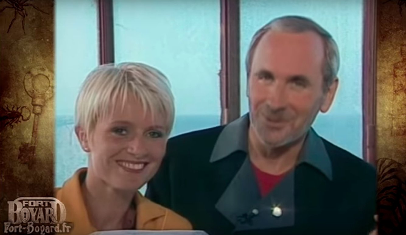 Sophie Davant, Patrice Laffont et le Père Fouras à Fort Boyard en 1991 | Source: Youtube/Fort-Boyard.fr Sophie Davant, Patrice Laffont et le Père Fouras à Fort Boyard en 1991 | Source: Youtube/Fort-Boyard.fr