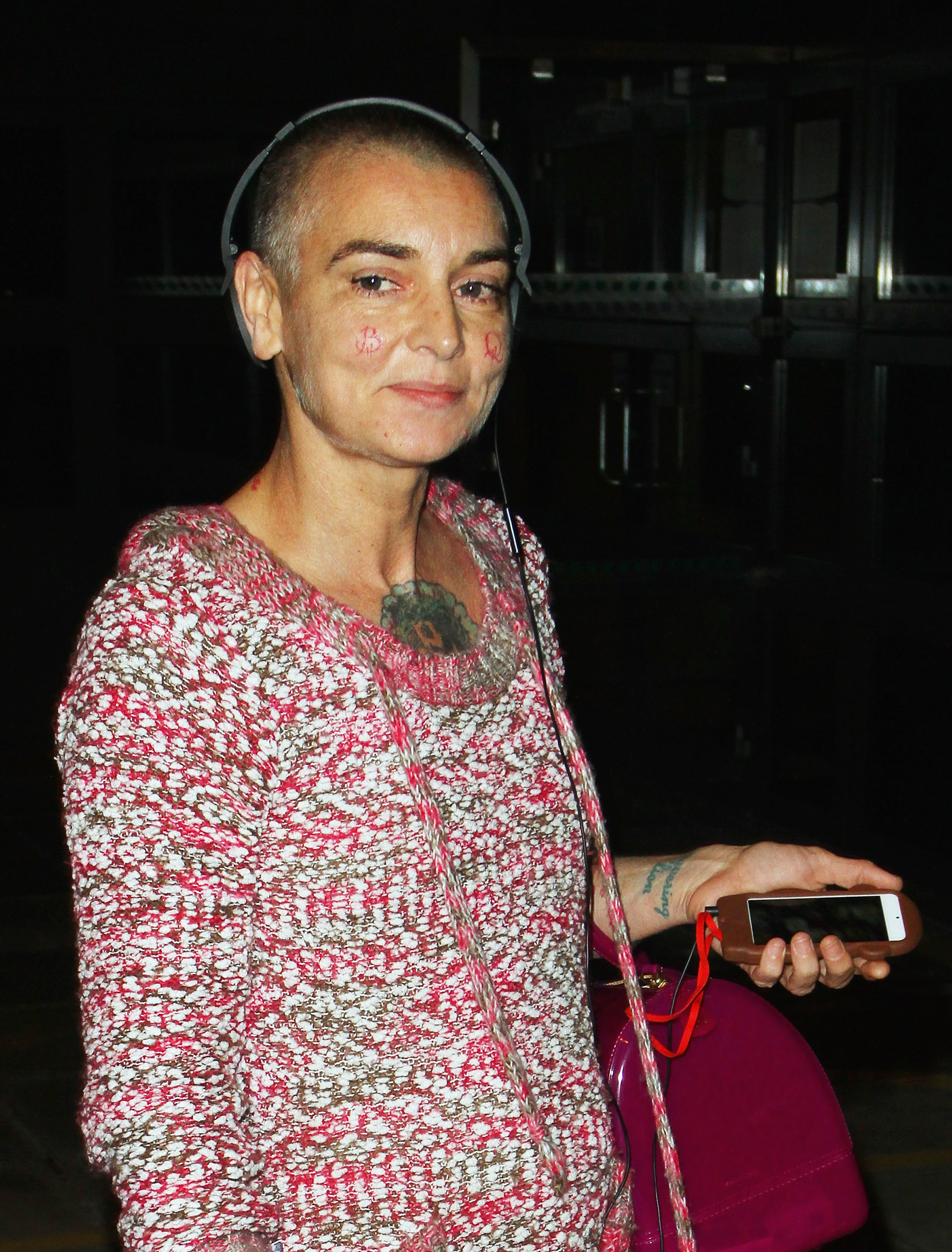 Sinead O'Connor attends the Late Late show at RTE Studios on October 4, 2013, in Dublin, Ireland | Source: Getty Images