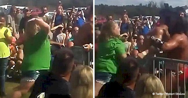 Honey Boo Boo grabs her chance to slap a wrestler’s face, and the incident goes viral