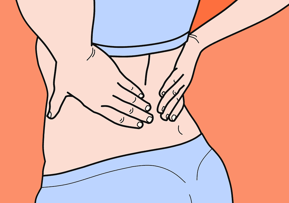 Frau mit Rückenschmerzen | Quelle: Pixabay