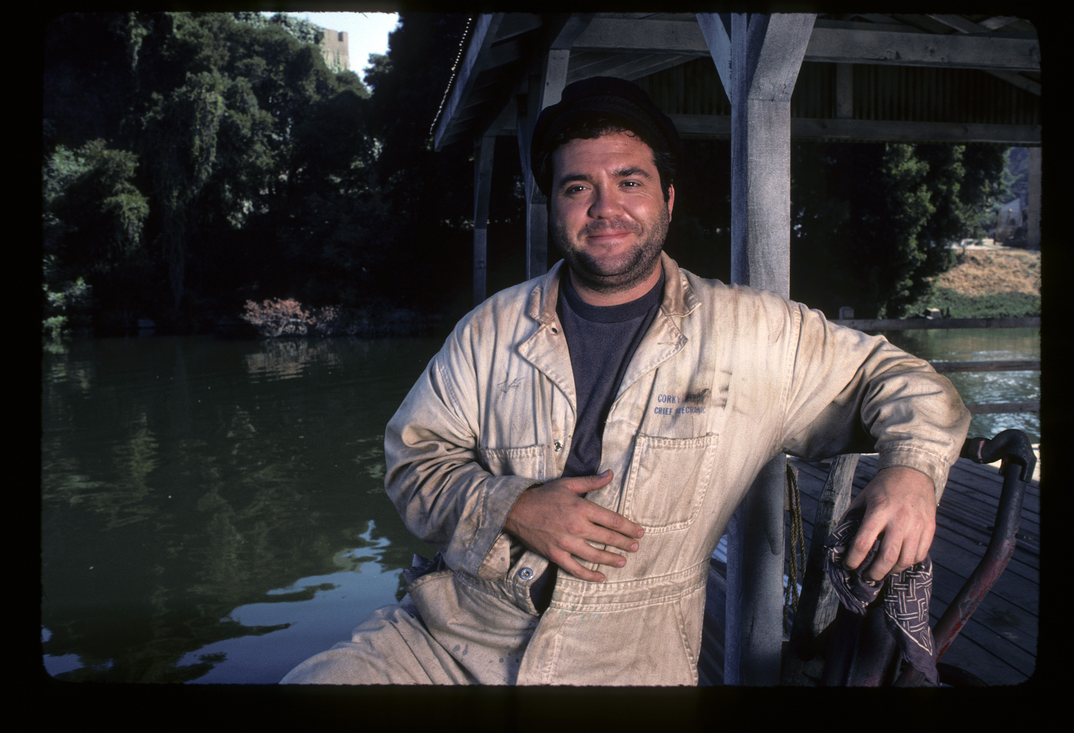 Jeff MacKay in TALES OF THE GOLD MONKEY - Location Gallery - Shoot Date: July 19, 1982 | Source: Getty Images