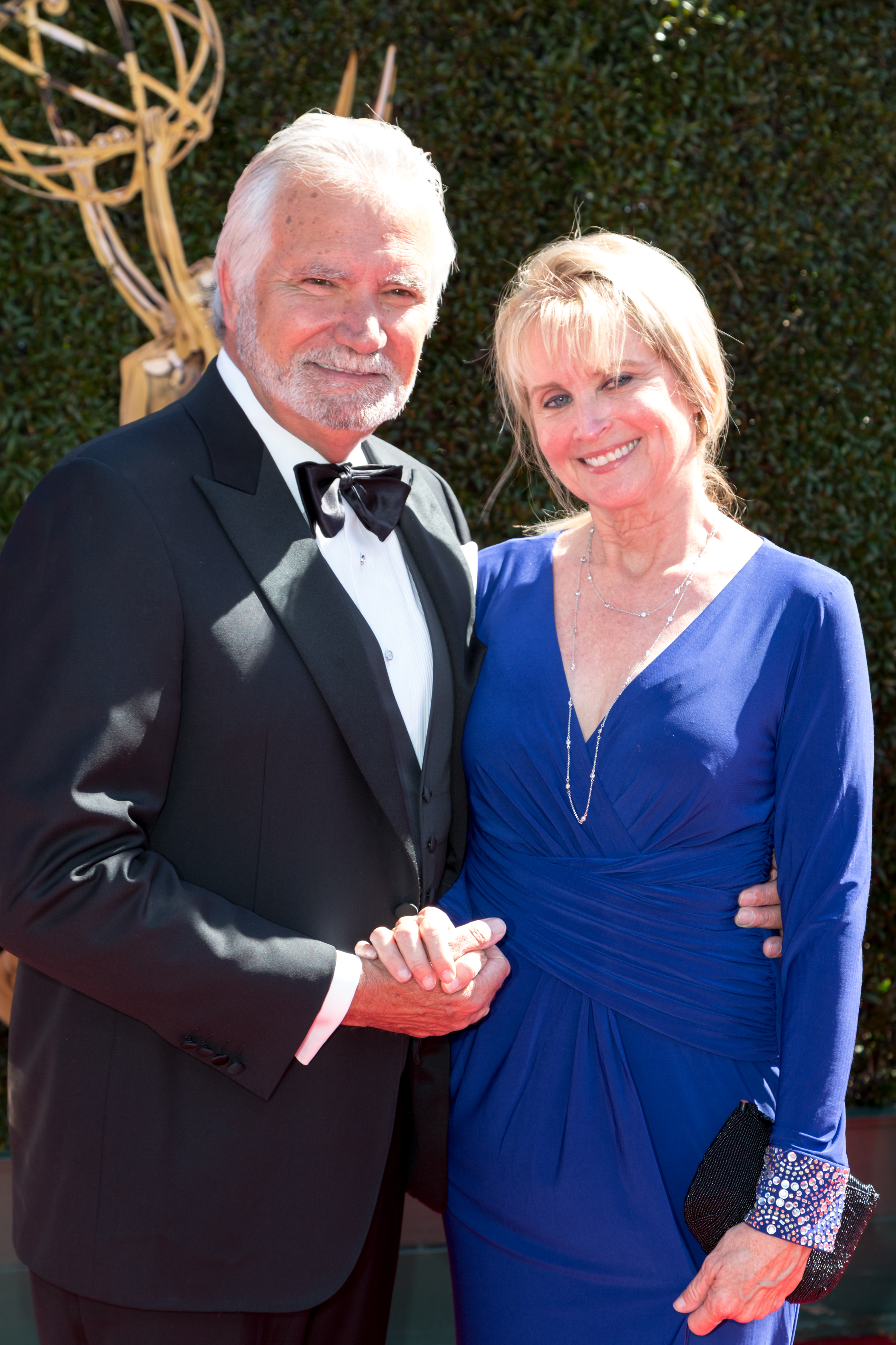John McCook and wife Laurette McCook on April 30, 2017 in Pasadena, California. | Source: Getty Images