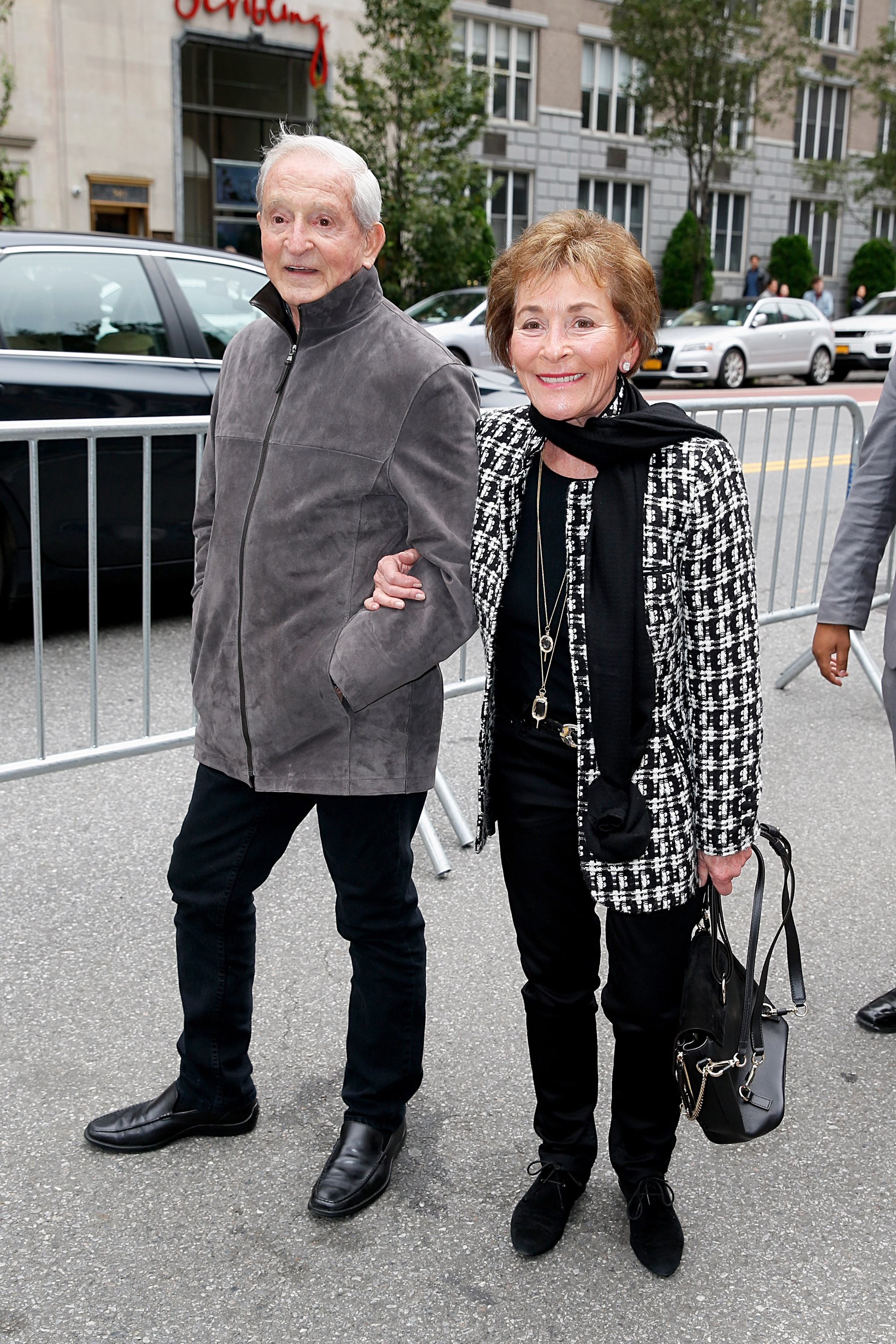 Judge Judy Sheindlin and husband Jerry Sheindlin on October 14, 2018, in New York City | Source: Getty Images