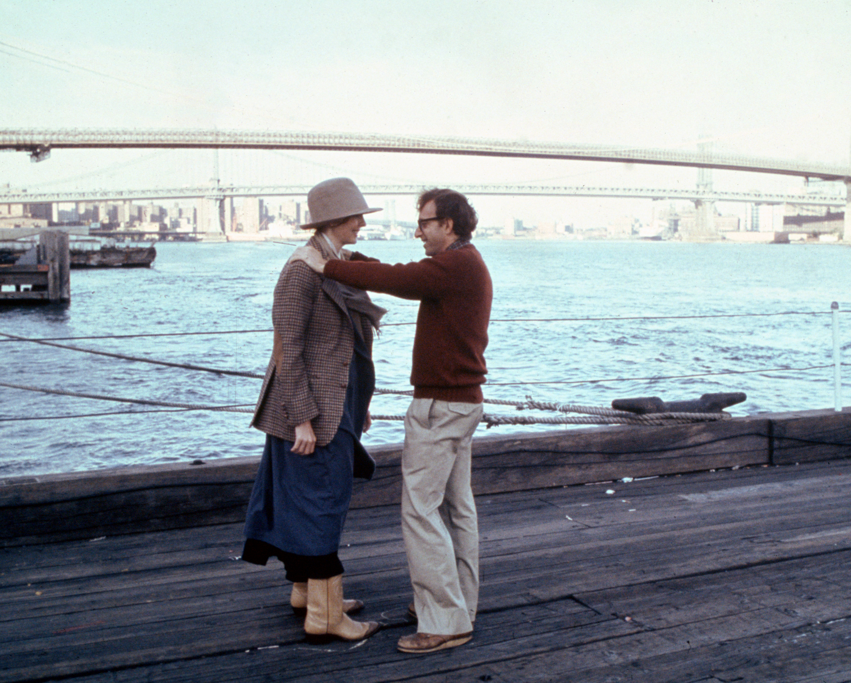 Diane Keaton and Woody Allen in "Annie Hall" in 1977 | Source: Getty Images