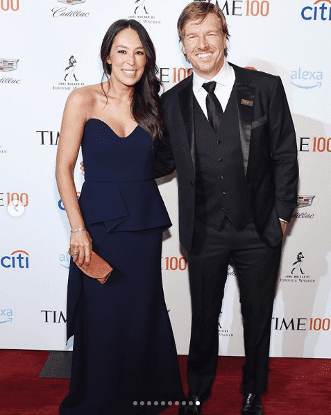 Chip and Joanna Gaines at the Time 100 Gala. I Image: Instagram/Instyle.