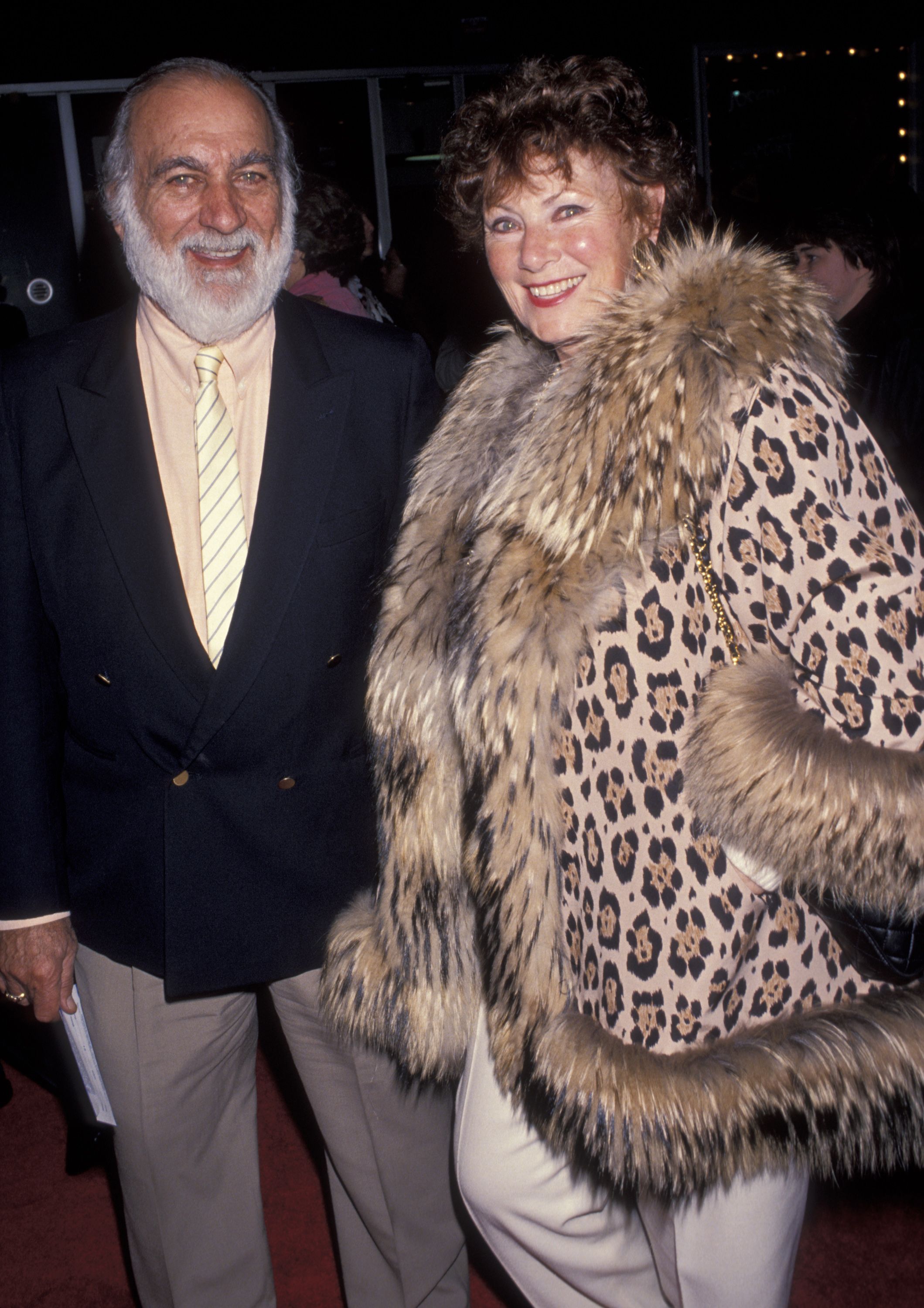 Marion Ross and Paul Michael attending the opening night of 'Joseph and the Amazing Technicolor Dreamcoat' on February 25, 1993 at the Pantages Theater in Hollywood, California | Source: Getty Images