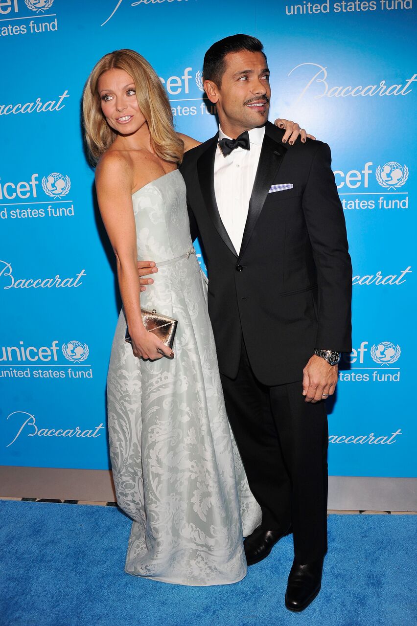 Kelly Ripa and Mark Consuelos attend the Unicef SnowFlake Ball. | Source: Getty Images
