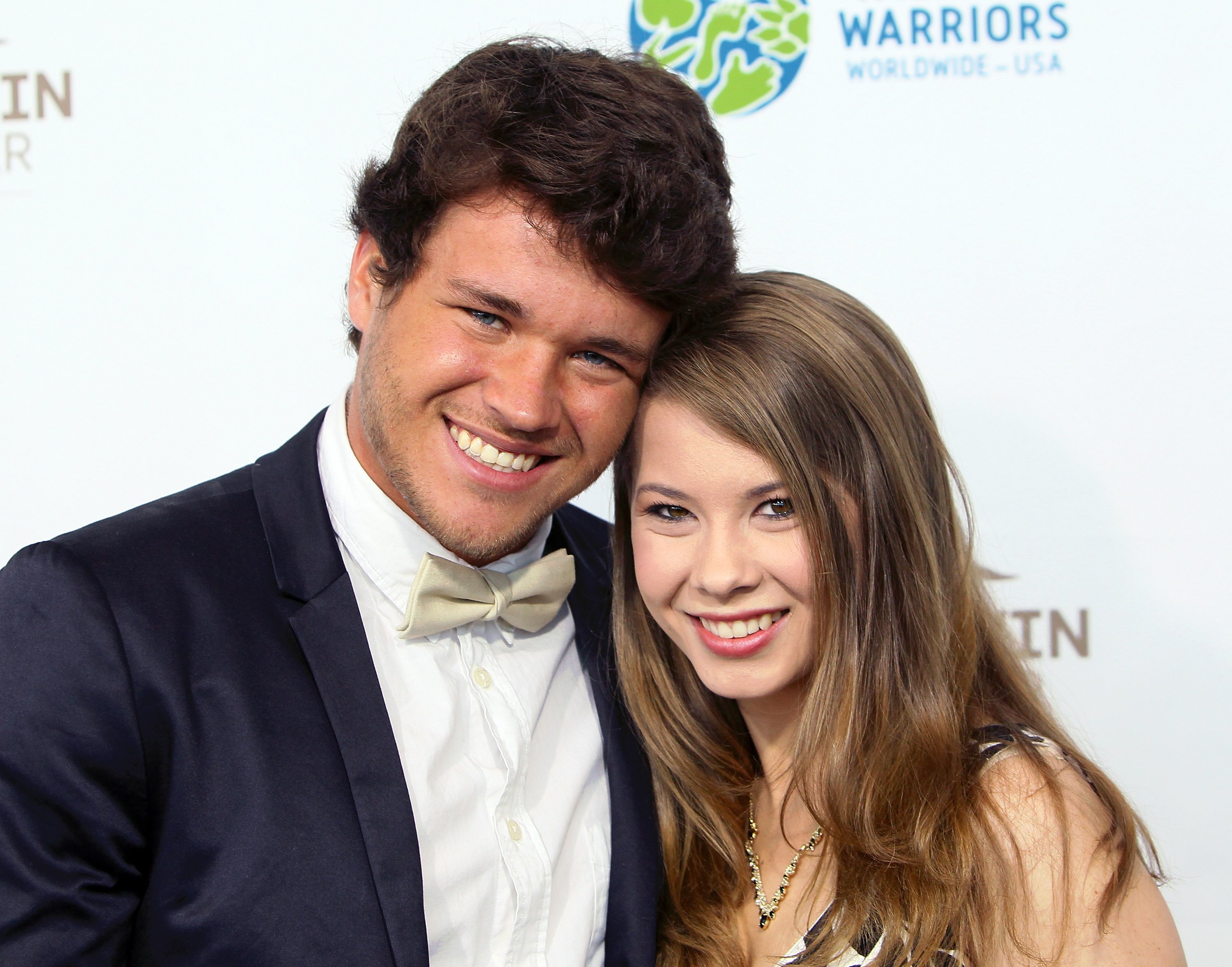 Chandler Powell and Bindi Irwin attend the Steve Irwin Gala Dinner  at L.A. LIVE on May 21, 2016, in Los Angeles, California. | Source: Getty Images.