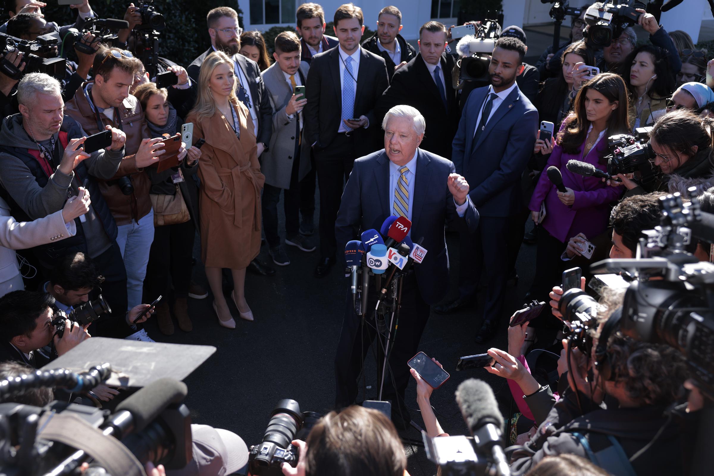 While his wealth is tied up in probate court, the battle over his open Senate seat has ignited an absolute scramble. South Carolina's most ambitious conservatives have been incredibly eager to climb the political ladder. | Source: Getty Images