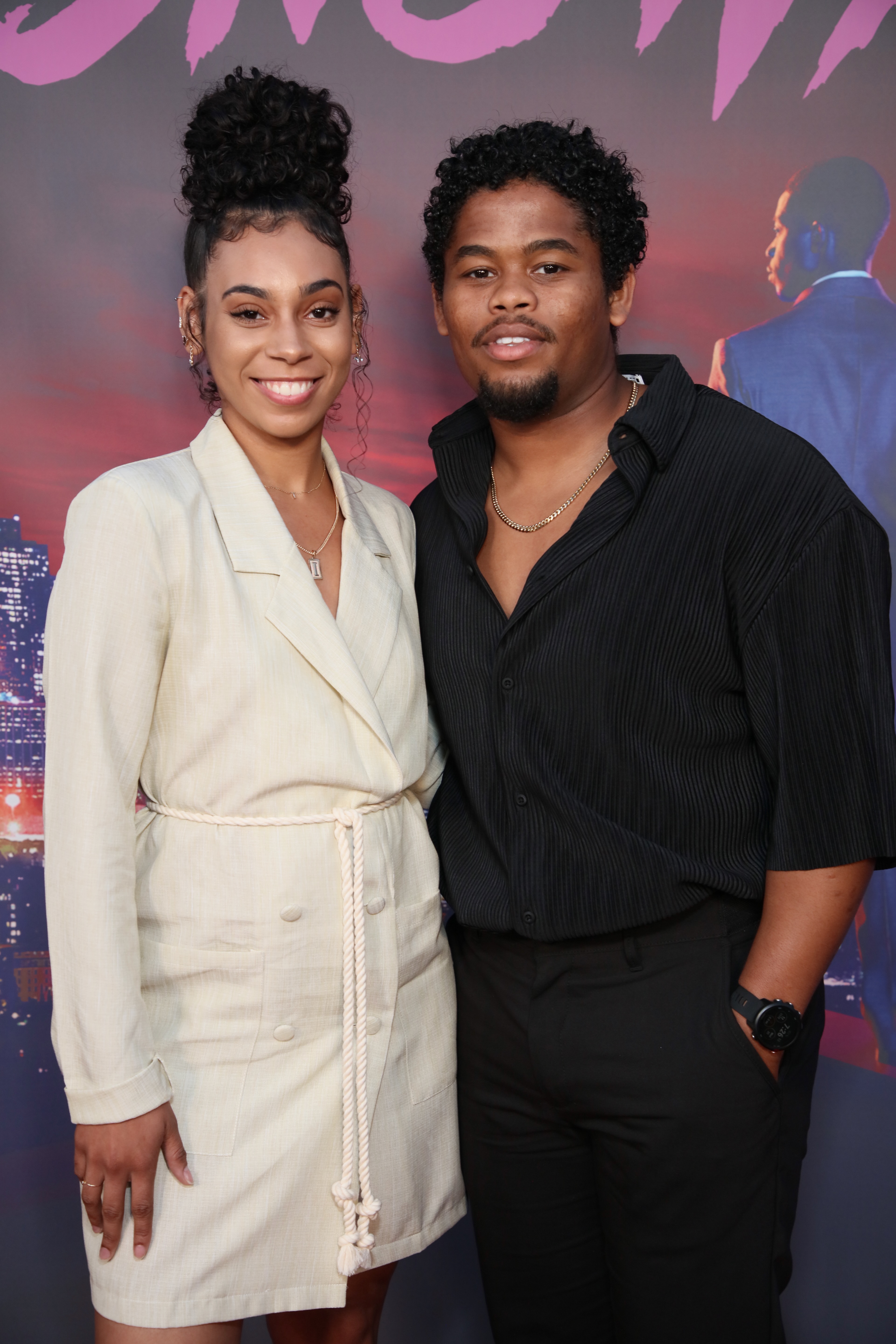 Isaiah John and his wife Hasha John attend the 2022 Pan African Film And Arts Festival - FX's "Snowfall" Season 5 Finale at Cinemark Baldwin Hills on April 20, 2022 in Los Angeles, California | Source: Getty Images