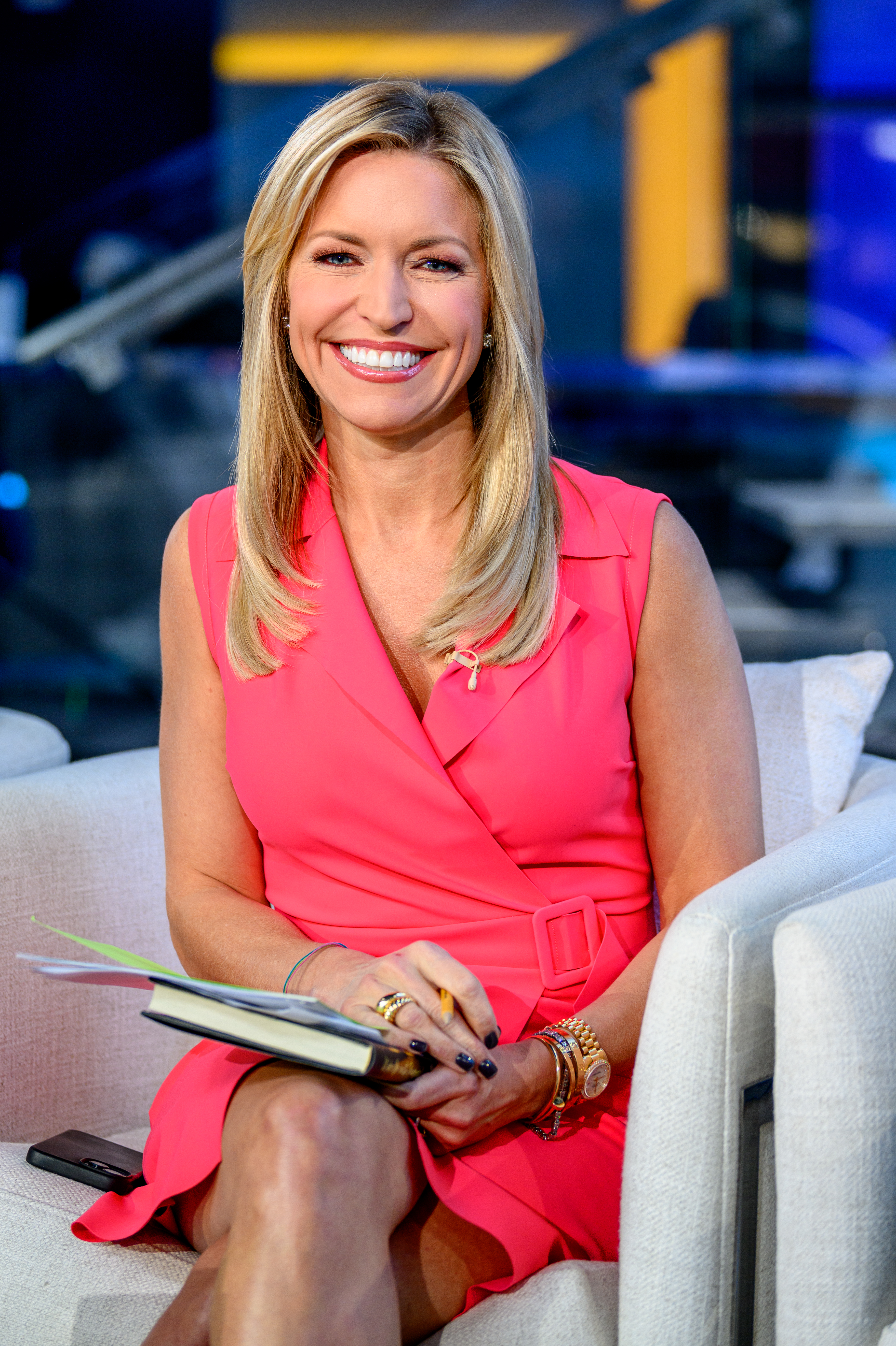 Ainsley Earhardt during an episode of "Fox & Friends" at Fox News Studios on March 7, 2023, in New York City. | Source: Getty Images