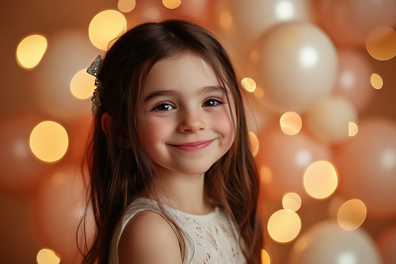 A little girl celebrating her birthday | Source: Midjourney