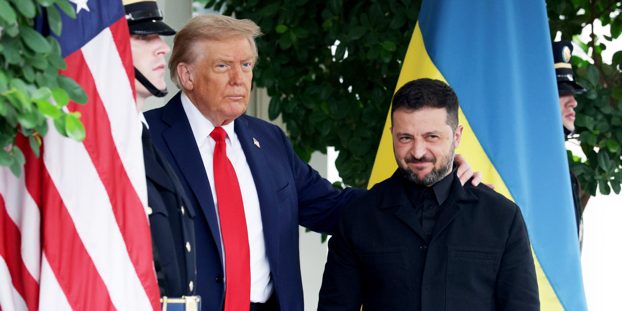 Ukrainian President Volodymyr Zelenskyy | U.S President Donald Trump | Source: Getty Images