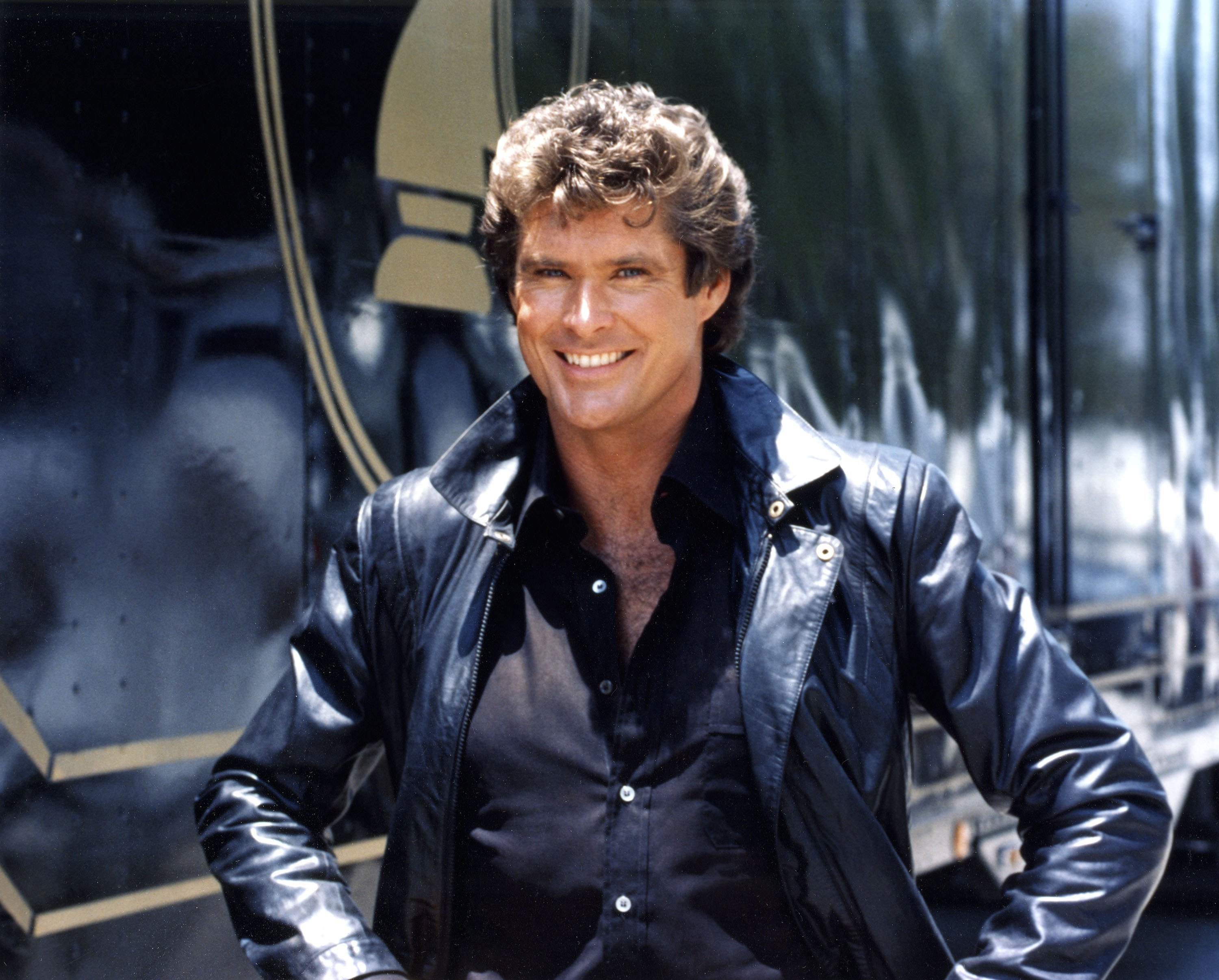 David Hasselhoff on "Knight Rider" in 1985 | Source: Getty Images