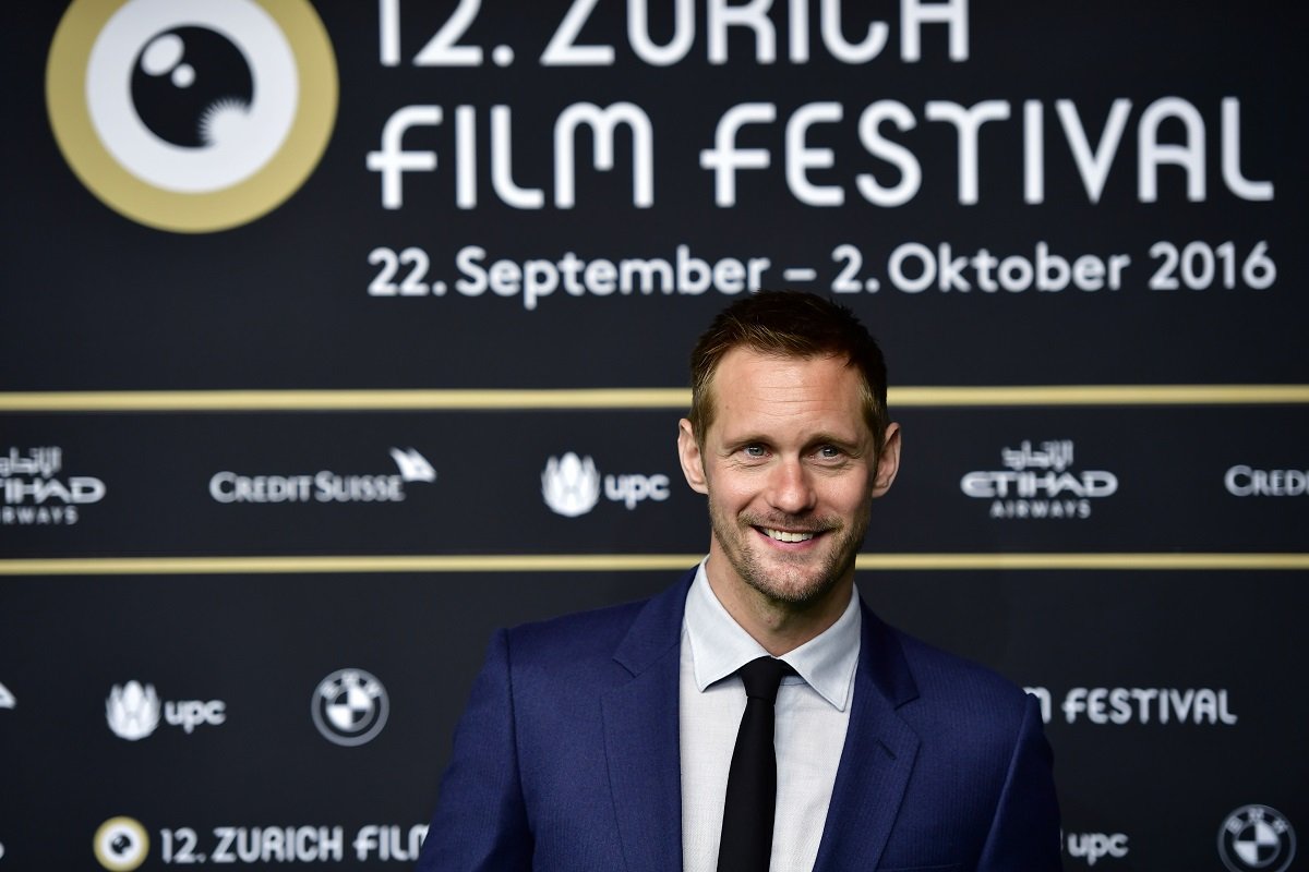 Alexander Skarsgård on September 25, 2016, in Zurich, Switzerland. | Source: Getty Images 