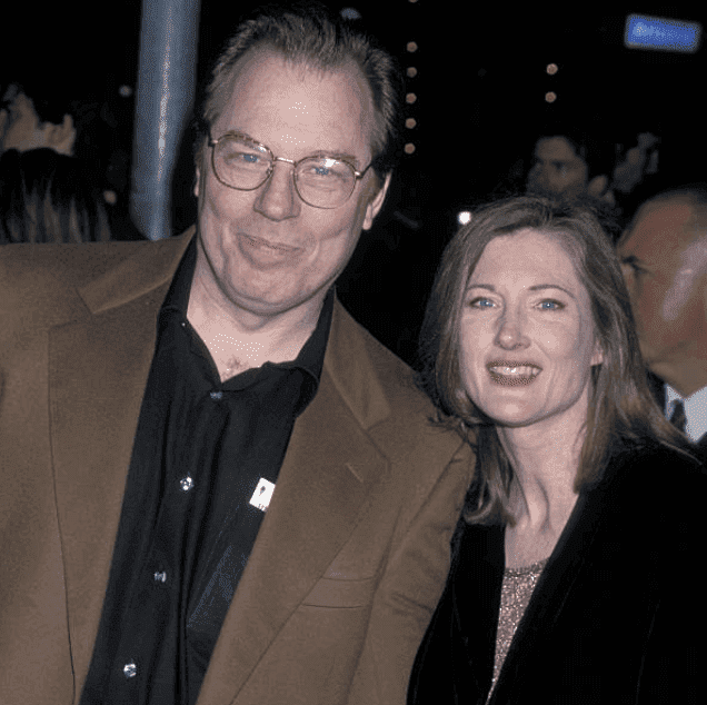 Michael McKean and his wife, Annette O'Toole arrive at the screening of "'Here On Earth," on March 15, 2000 | Source: Getty Images