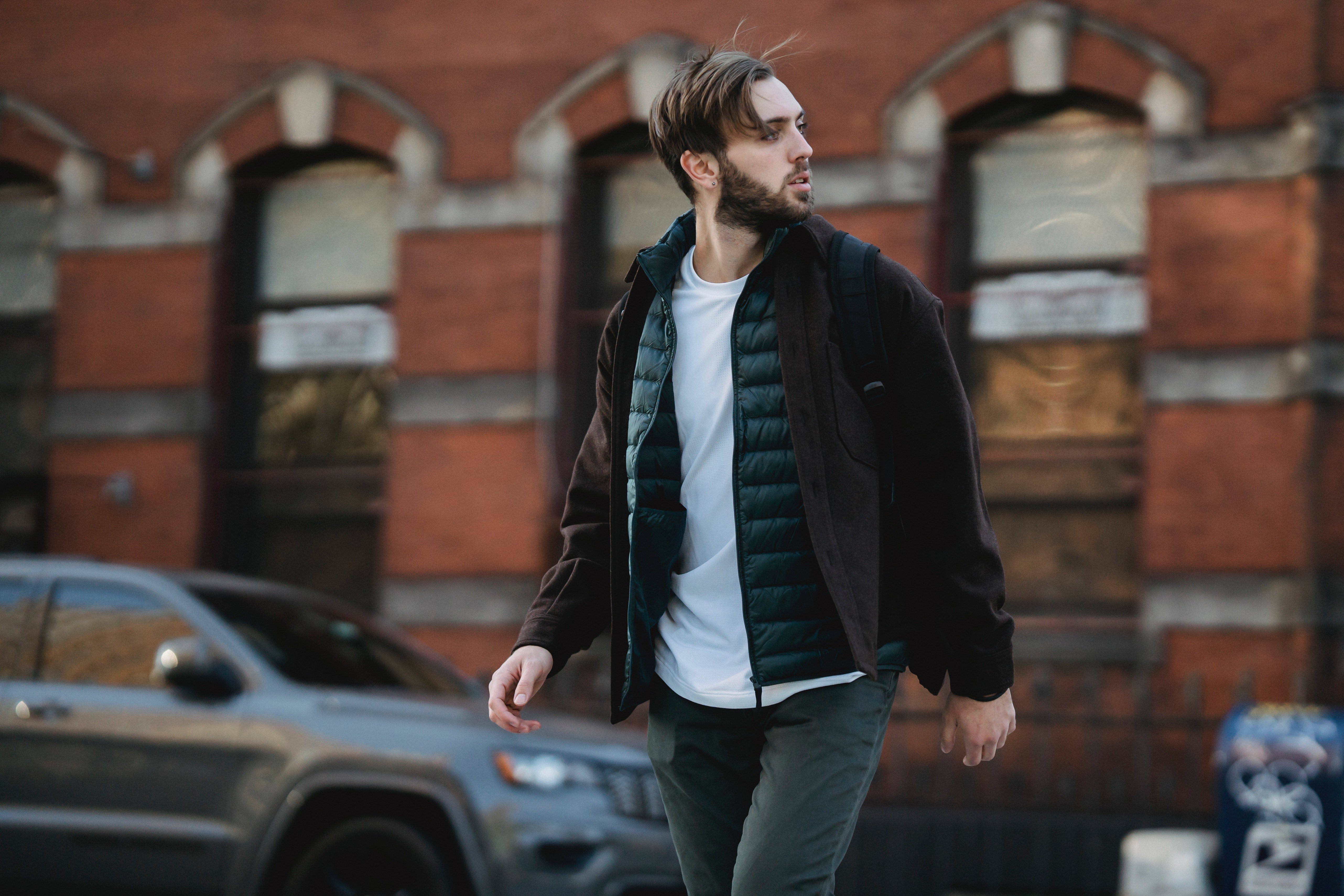 Man walking down the street | Source: Pexels/ Mary Taylor