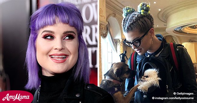 Kelly Osbourne Shows Off Her Multicolored Hair In A New Instagram Photo