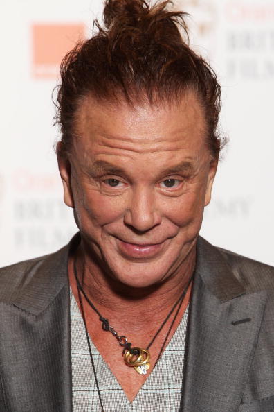 Mickey Rourke at The Royal Opera House on February 21, 2010 in London, England | Source: Getty Images