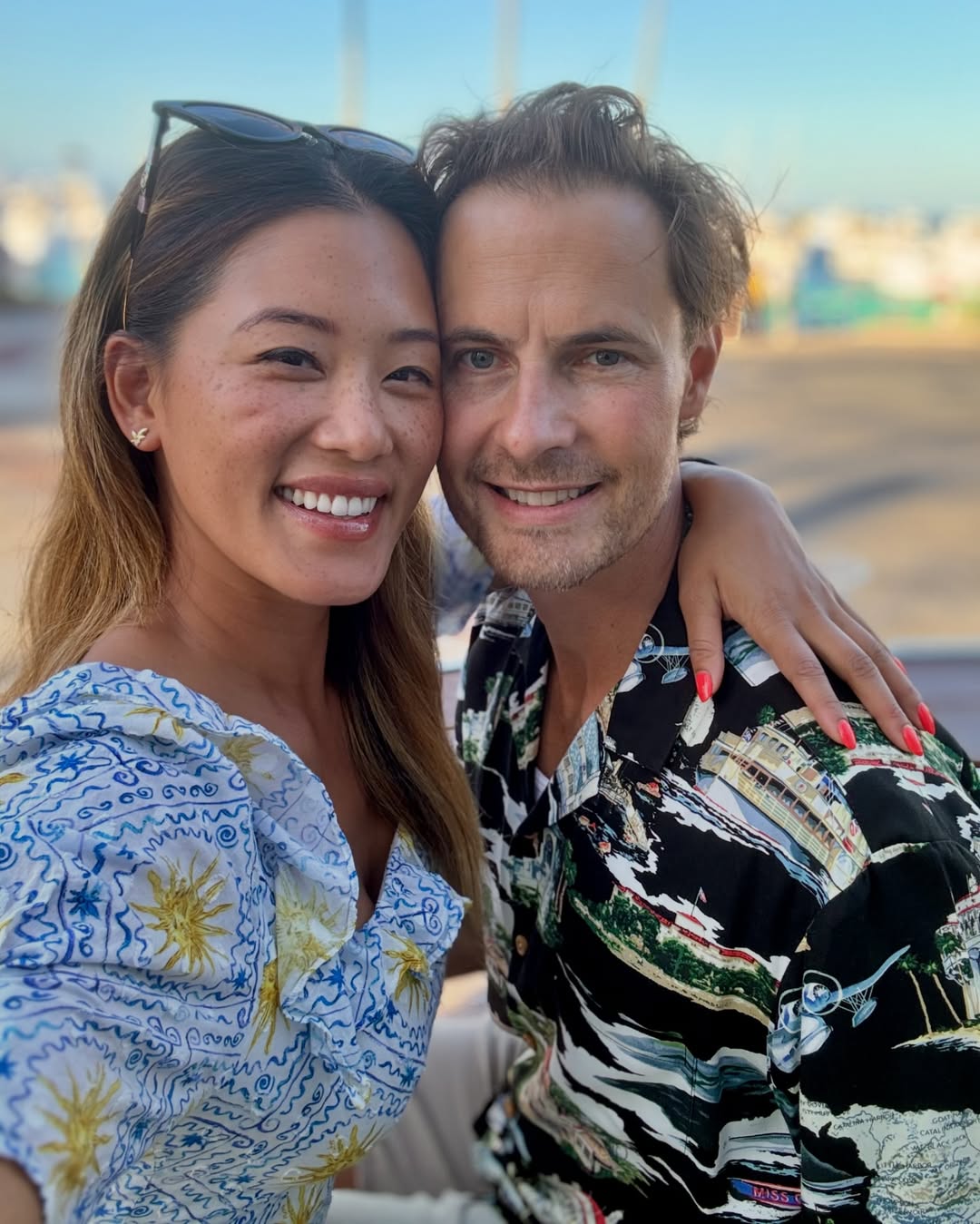 Erik von Detten and his wife from a post dated July 31, 2024. | Source: Instagram/angelavondetten