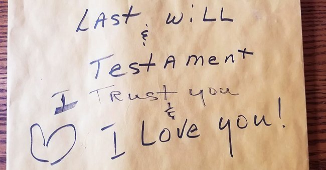 Photo of a handwritten note | Source: reddit.com/r/HumansBeingBros 