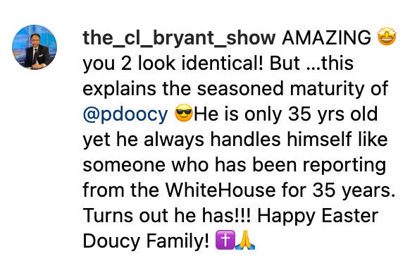 Comment under Steve Doocy's Instagram post from April 9, 2023. | Source: Instagram.com/stevedoocy