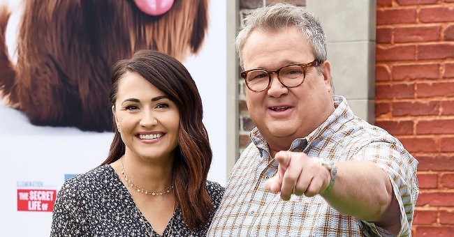 Lindsay Schweitzer and Eric Stonestreet on June 2, 2019 in Westwood, California | Photo: Getty Images    
