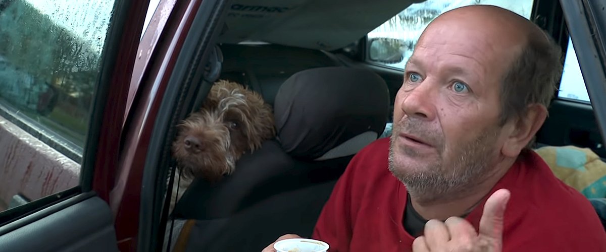 Laurent, sans-abri de Beauvais. l Source : Youtube/France 3 Hauts-de-France